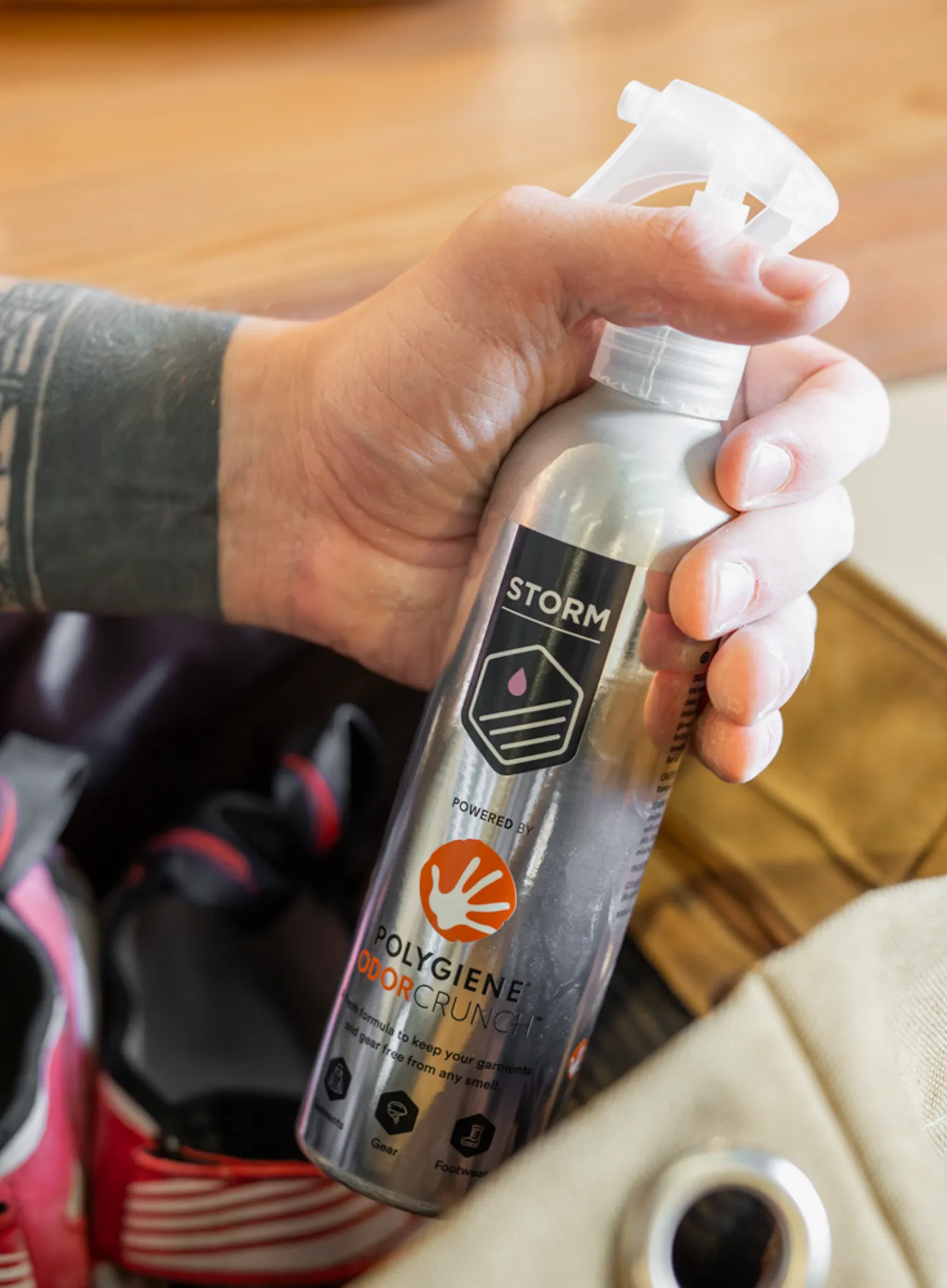 Osviežovač topánok Storm OdorCrunch Spray 100 ml