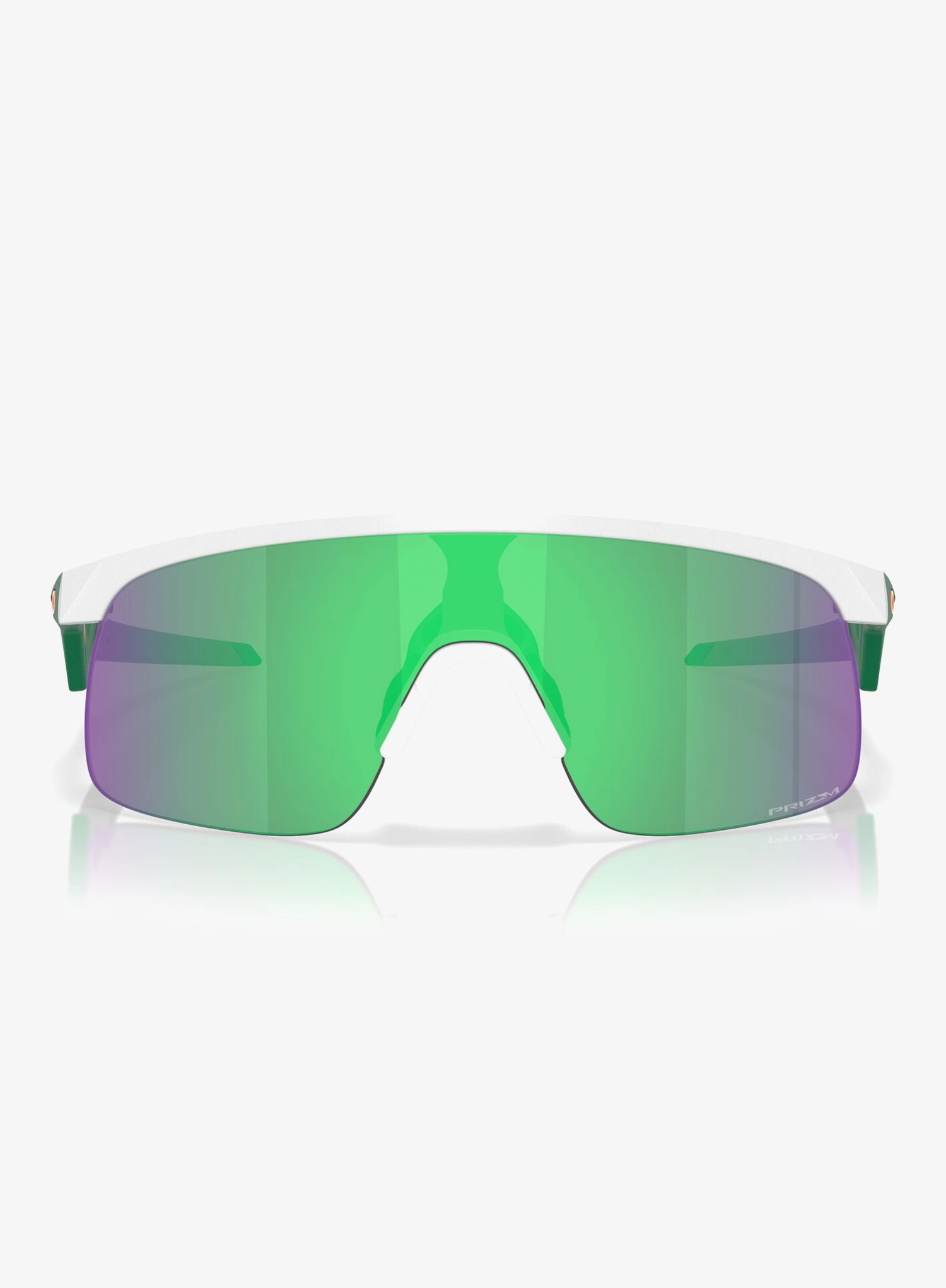 Okuliare pre deti Oakley Resistor - matte white/prizm jade