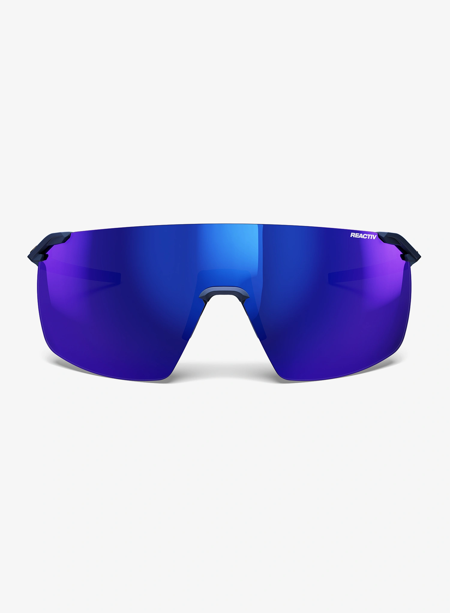 Fotochromatické okuliare Julbo Faster L - Reactiv 1-3 HC - mat dark blue/brass