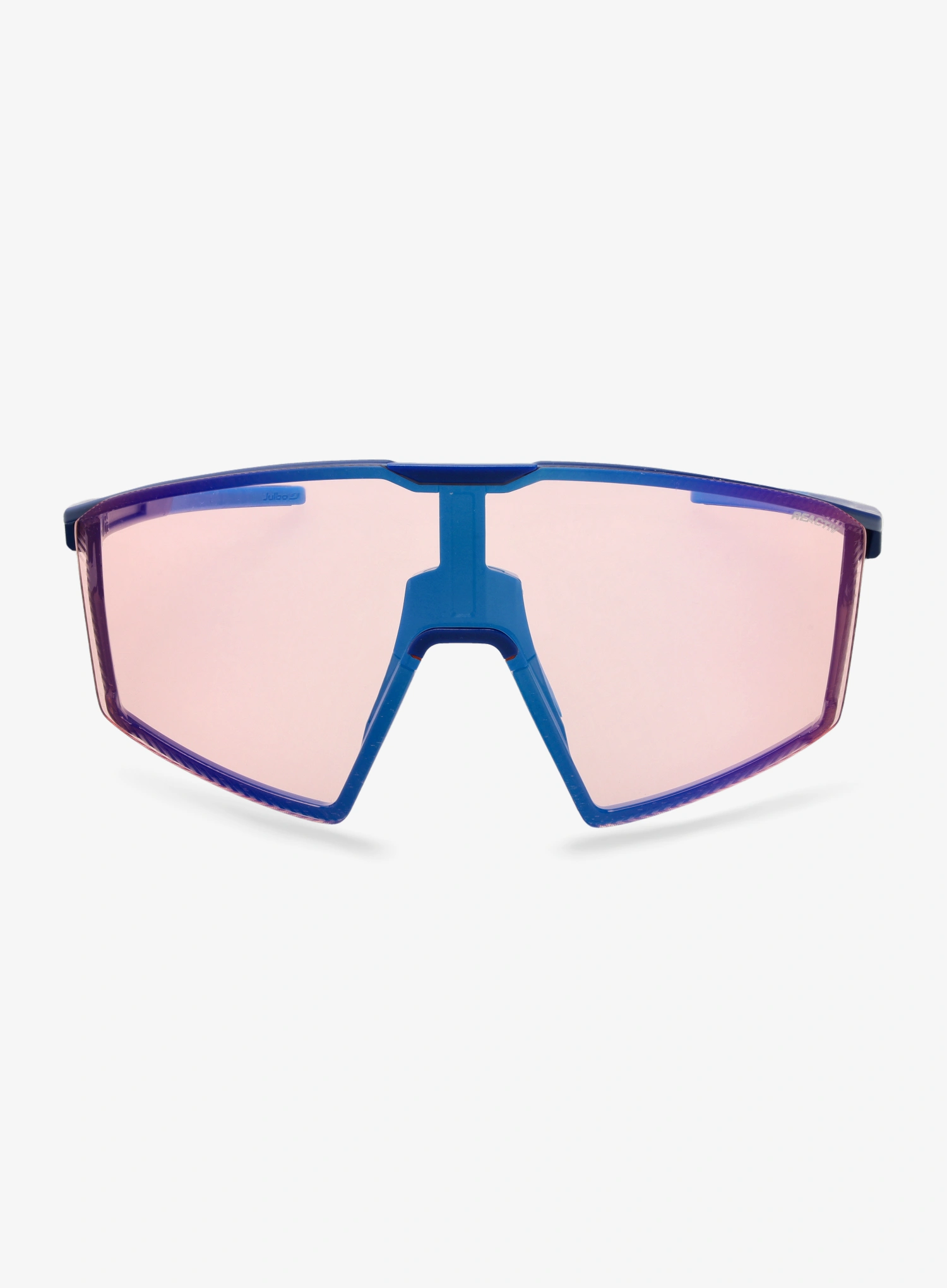 Fotochromatické okuliare na bicykel Julbo Edge - Reactiv 1-3 HC - matt blue/blue