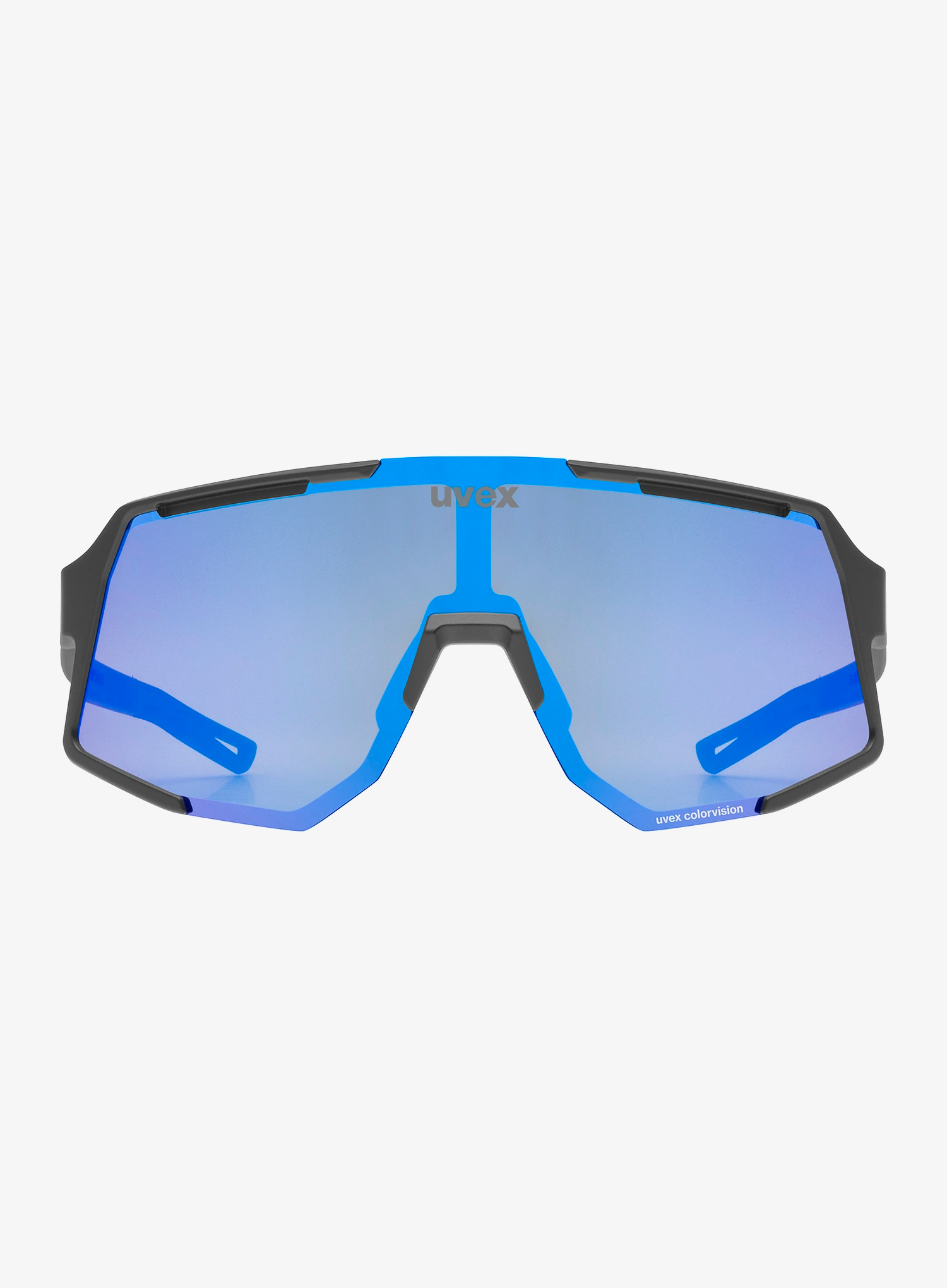 Cyklistické okuliare Uvex Sequenze CV - black matt/mir.blue