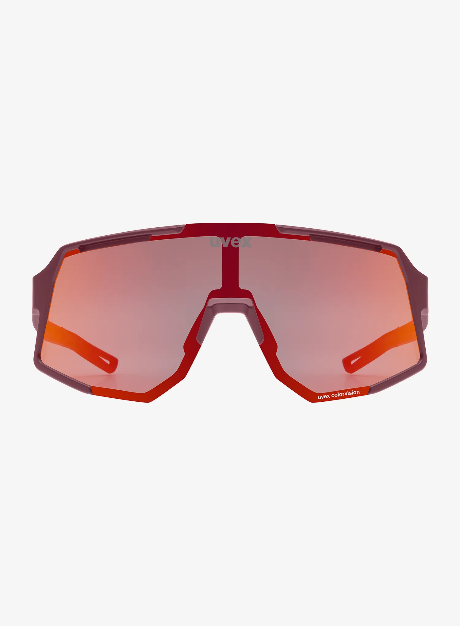 Cyklistické okuliare Uvex Sequenze CV - cranberry matt/mir.red
