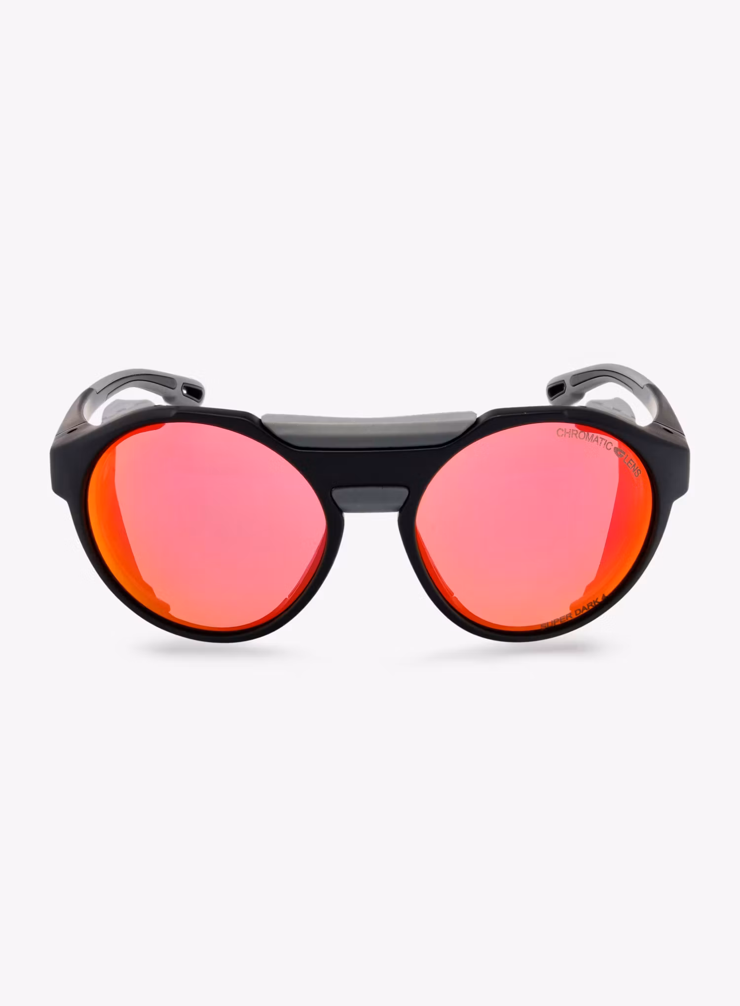 Ľadovcové okuliare GOG Manaslu - black/poly red