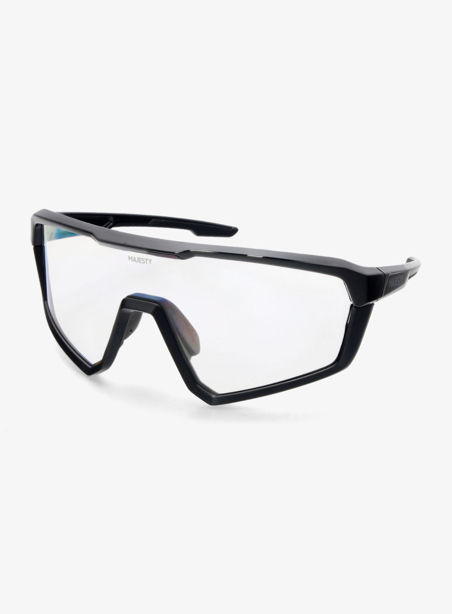 Slnečné okuliare Majesty Pro Tour - black with red ruby lens