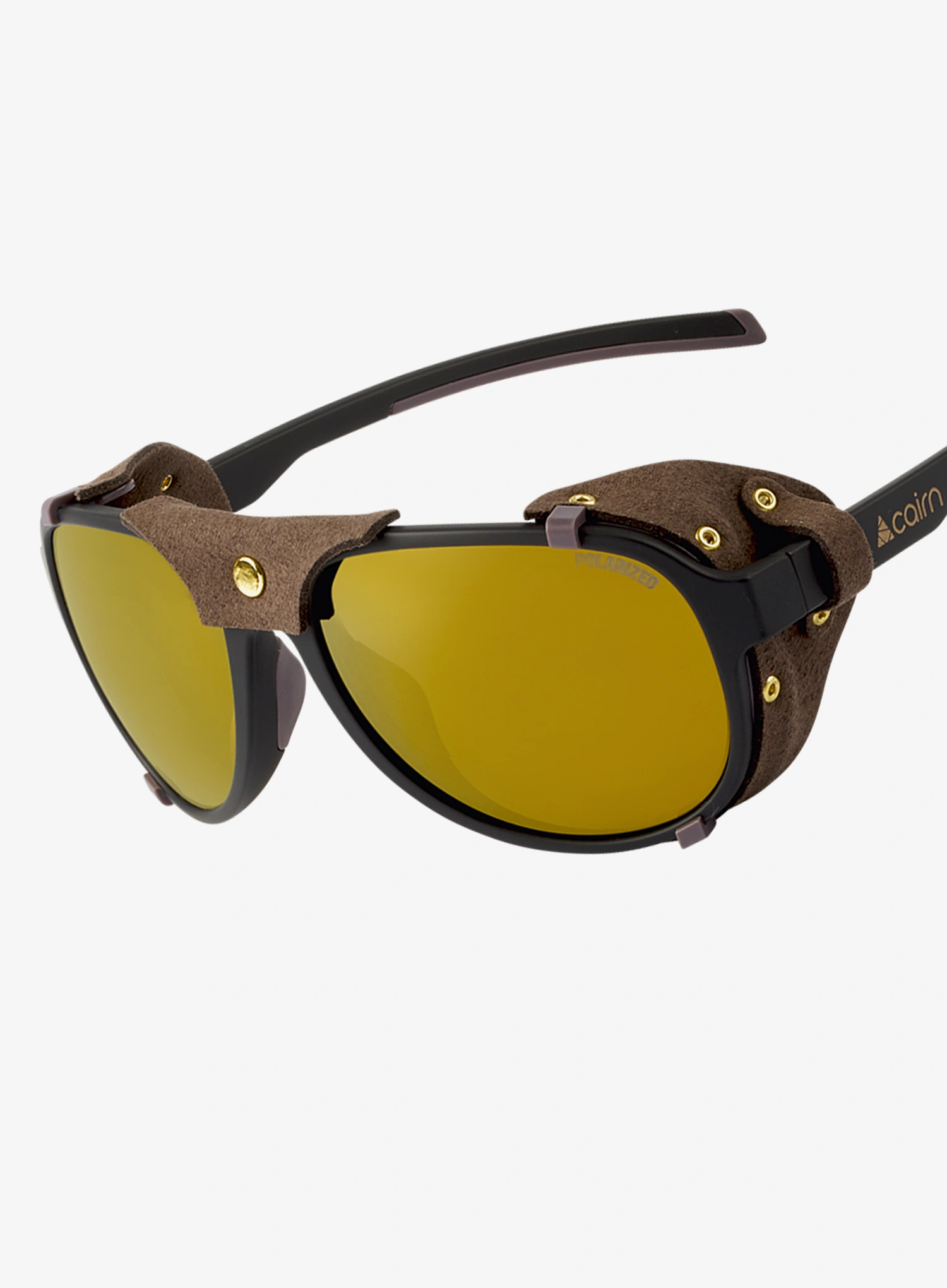 Polarizačné okuliare Cairn North Polarized  - mat brown