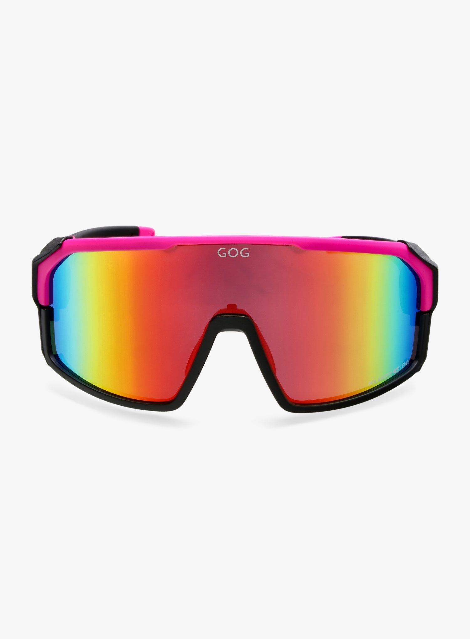 Polarizačné okuliare GOG Annapurna - red/matt neon pink/black