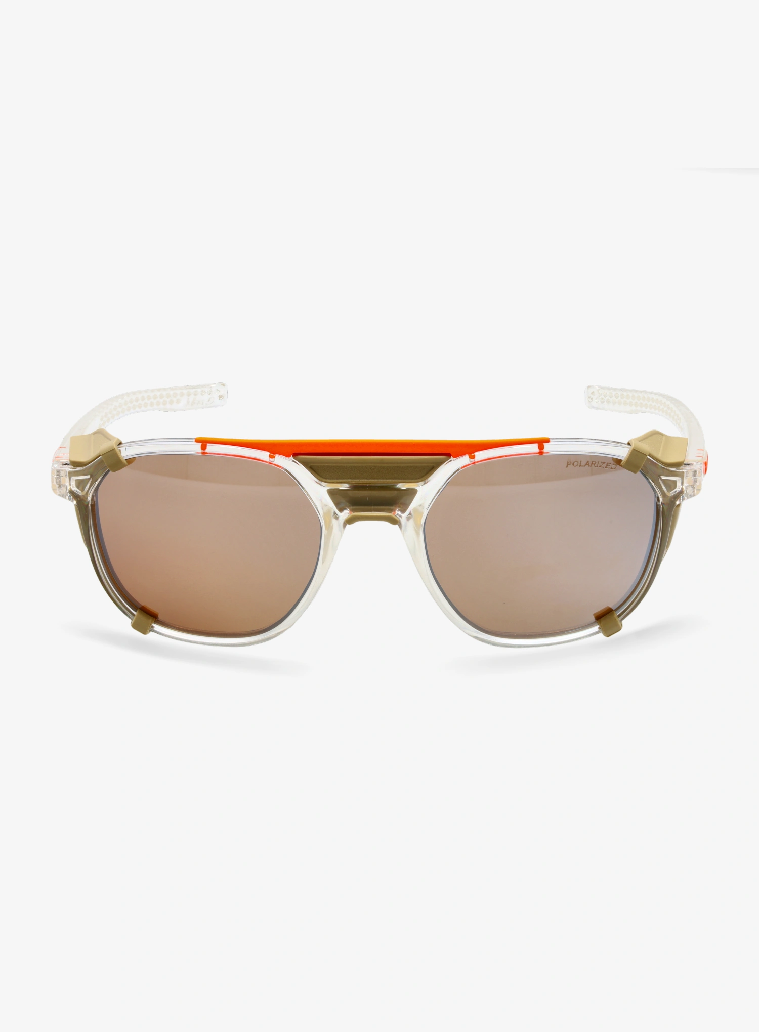 Polarizačné okuliare Julbo Slack Cover - Polarized 3+ - shiny crystal/camel