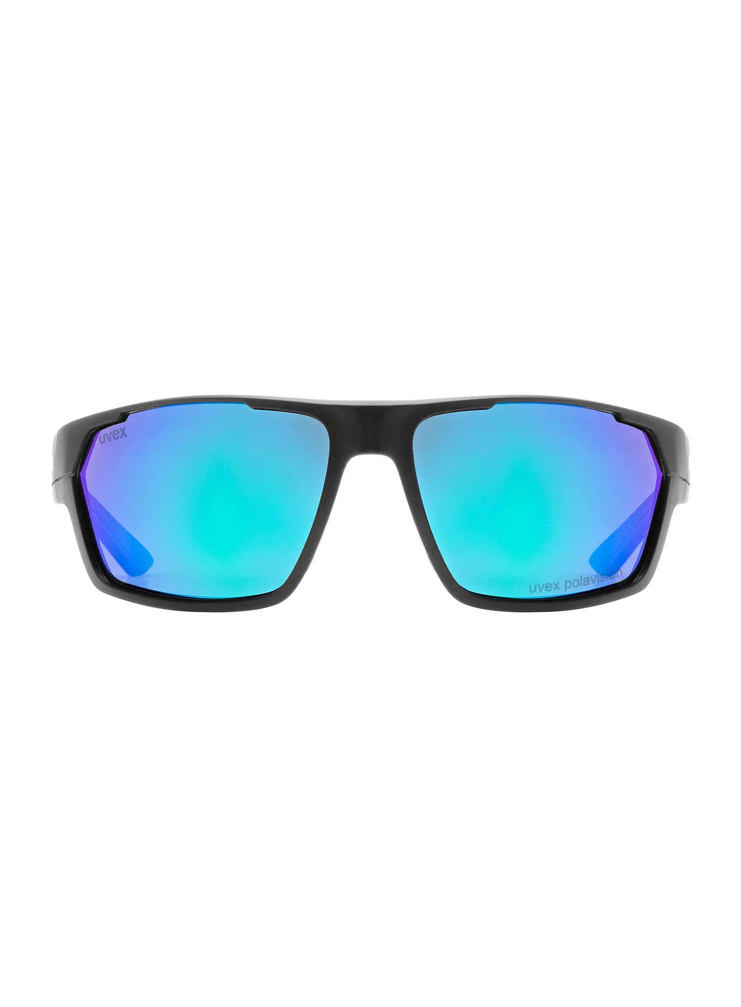 Polarizačné okuliare Uvex Sportstyle 233 P - black matt/mirror green