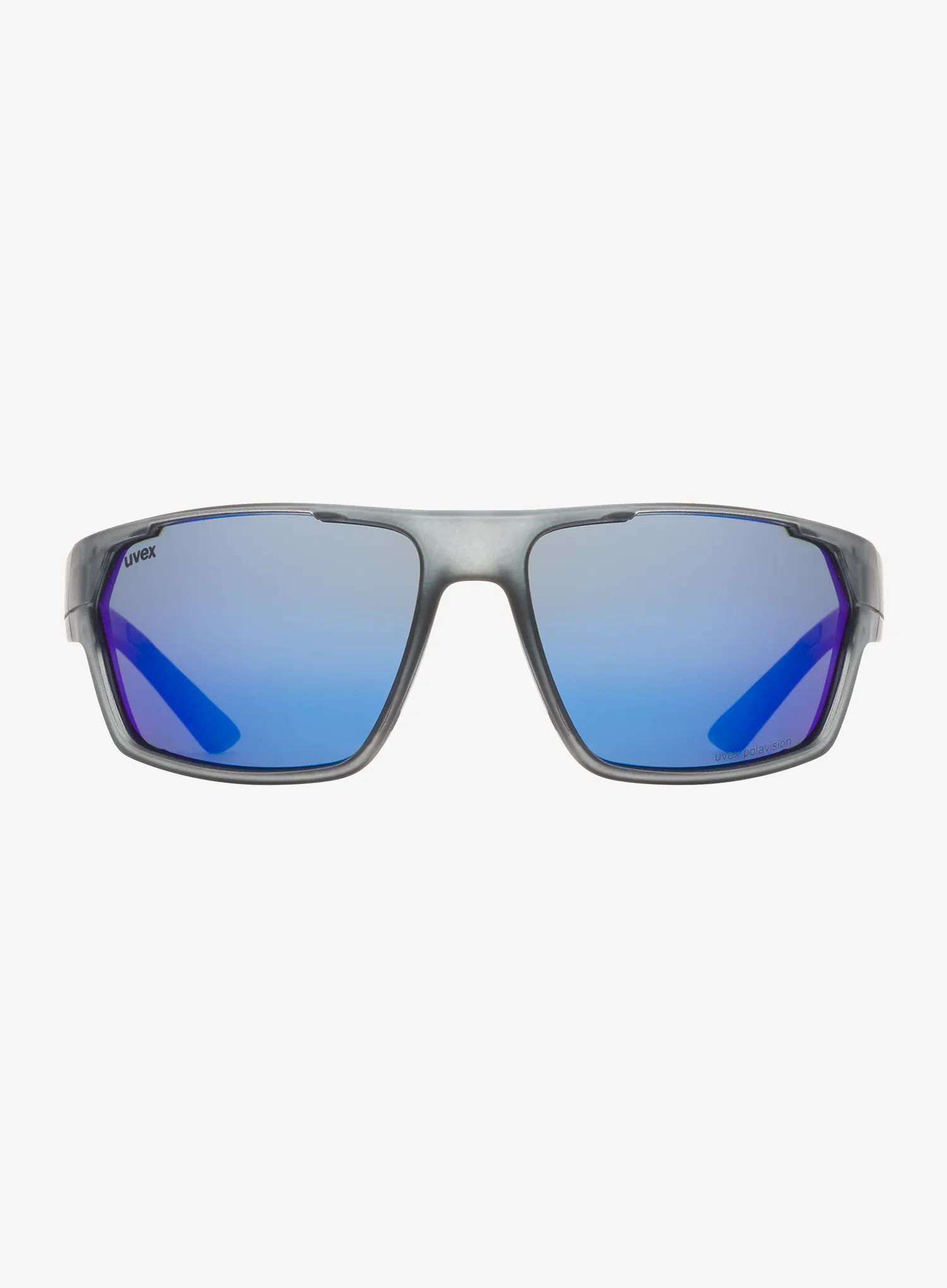 Polarizačné okuliare Uvex Sportstyle 233 P - smoke mat/mir.blue