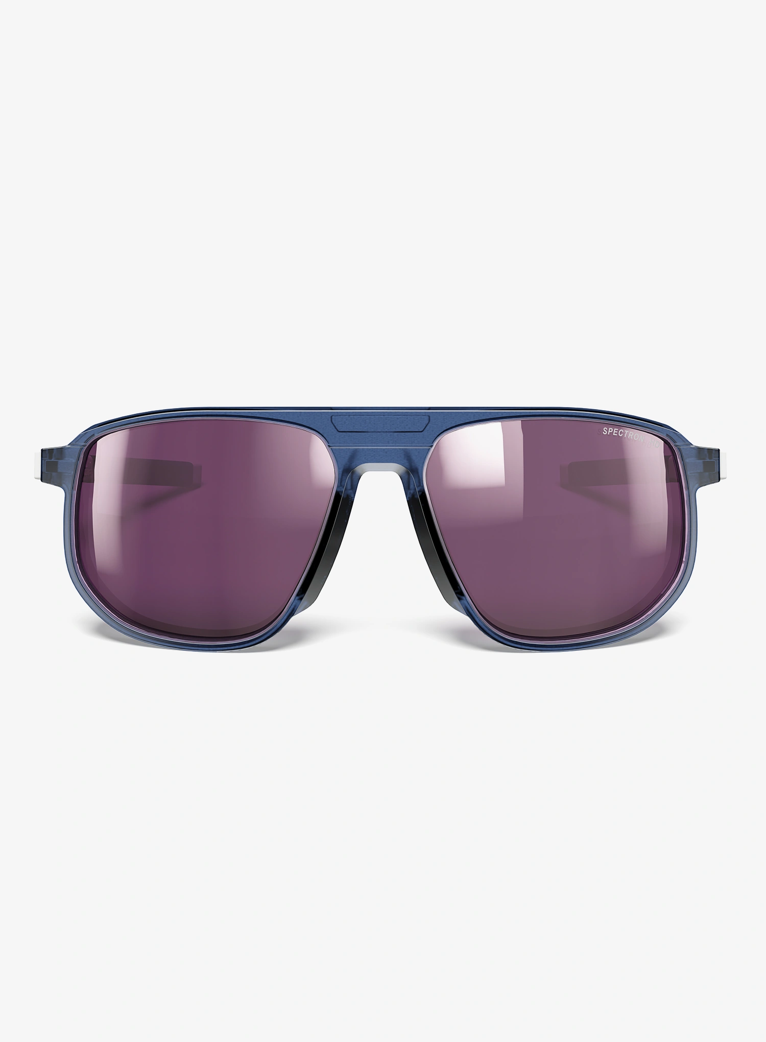 Slnečné okuliare Julbo Ward - Polarized 3 HD - shiny translucent blue/white