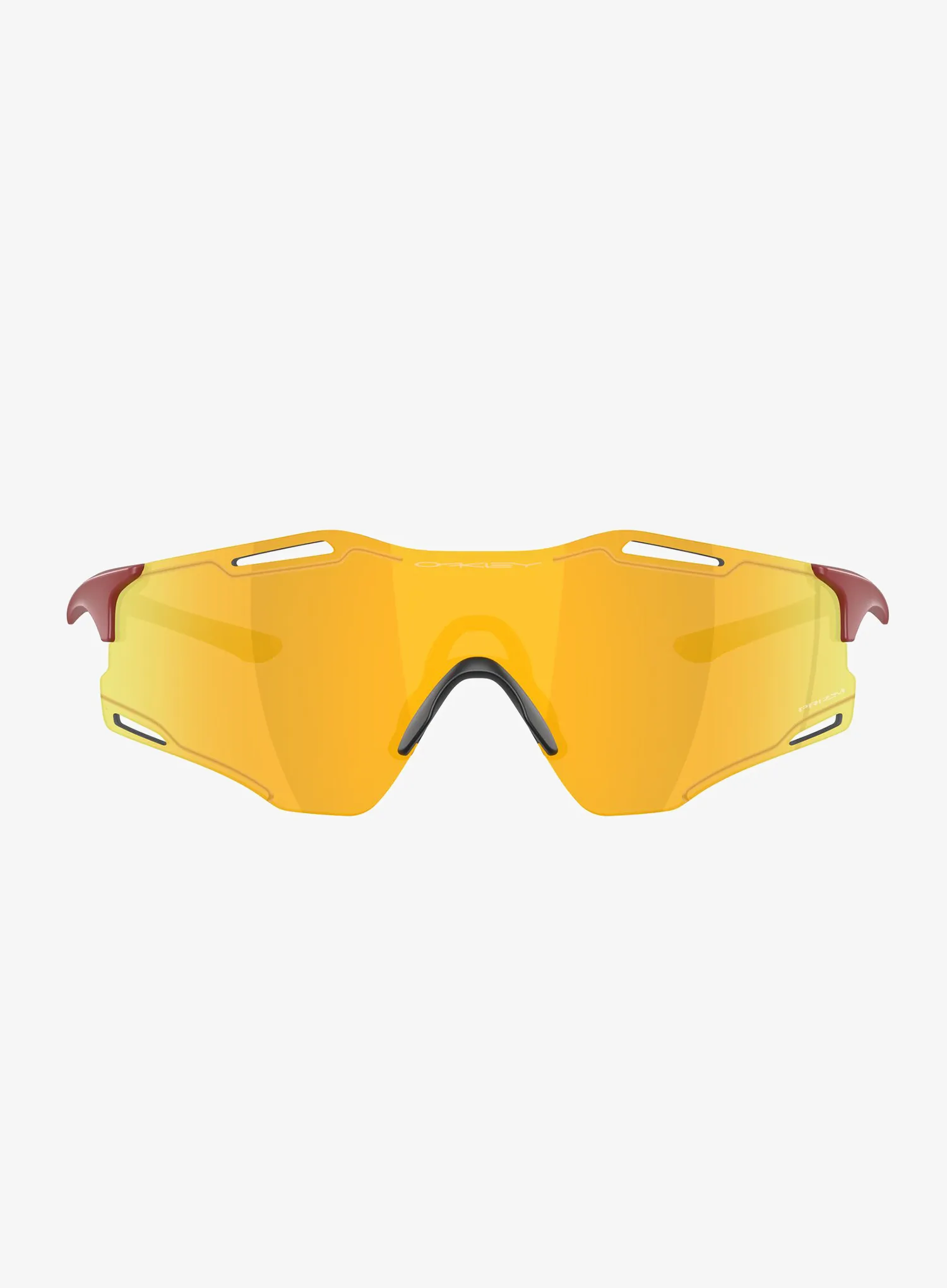 Slnečné okuliare Oakley Cybr Zero - matte iron red/prizm 24k