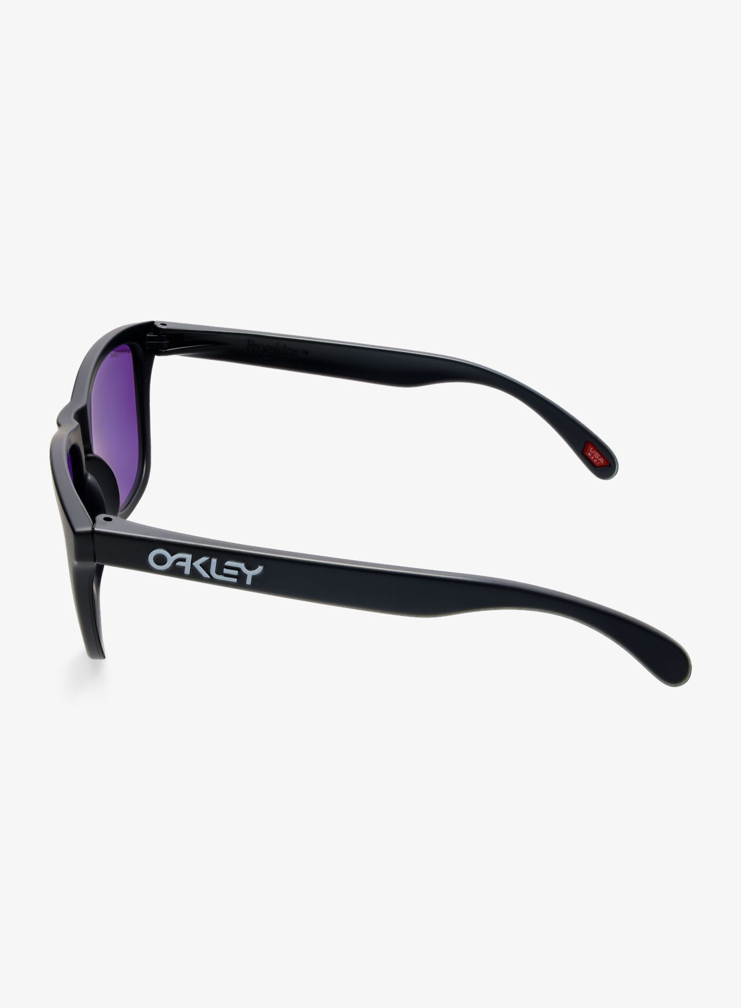 Slnečné okuliare Oakley Frogskins - matte black/prizm violet
