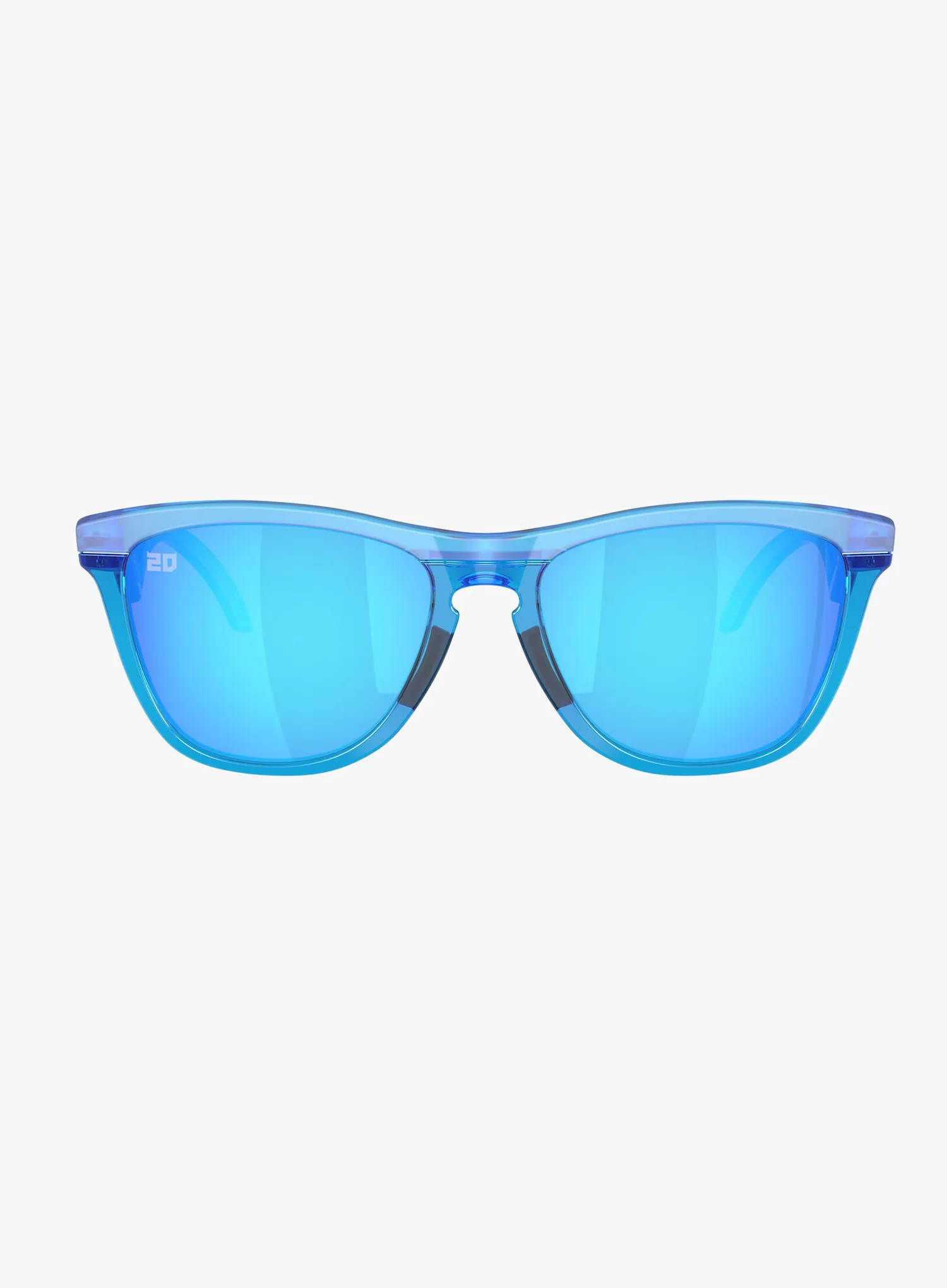 Slnečné okuliare Oakley Frogskins Hybrid - matte acid blue/prizm sapphire
