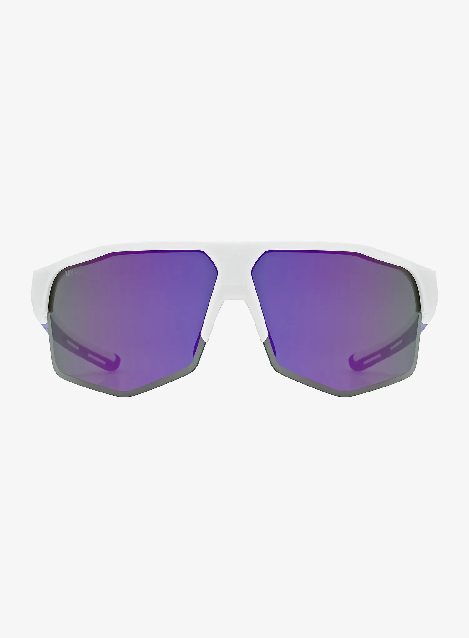 Slnečné okuliare Uvex Axos Set - white matt/mirror purple