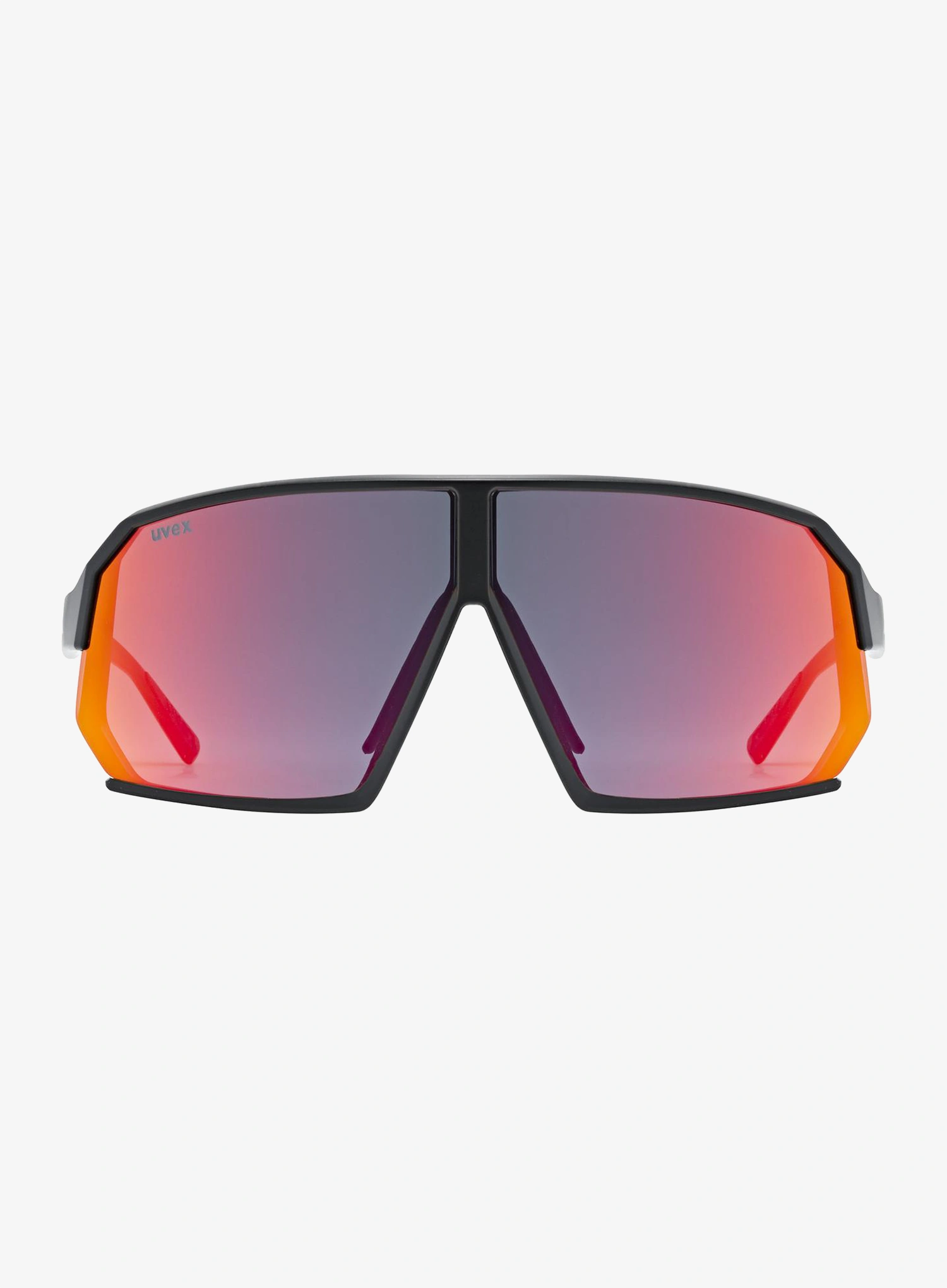 Slnečné okuliare Uvex Sportstyle 237 - black matt/mirror red