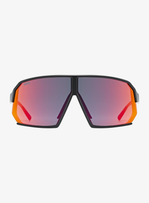 Slnečné okuliare Uvex Sportstyle 237 - black matt/mirror red