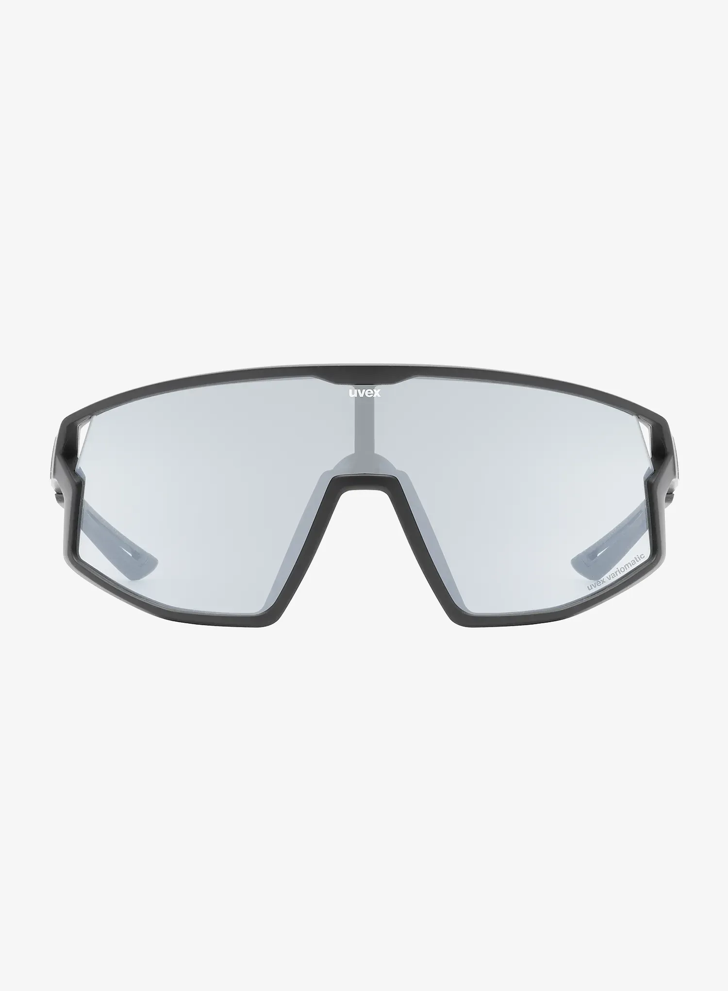 Fotochromatické cyklistické okuliare Uvex Skyryse V - black matt/silver