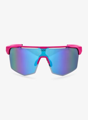 Cyklistické okuliare GOG Athena - white/blue/matt neon pink