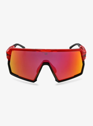 Cyklistické okuliare Rudy Project Kelion - crystal red/multilaser red