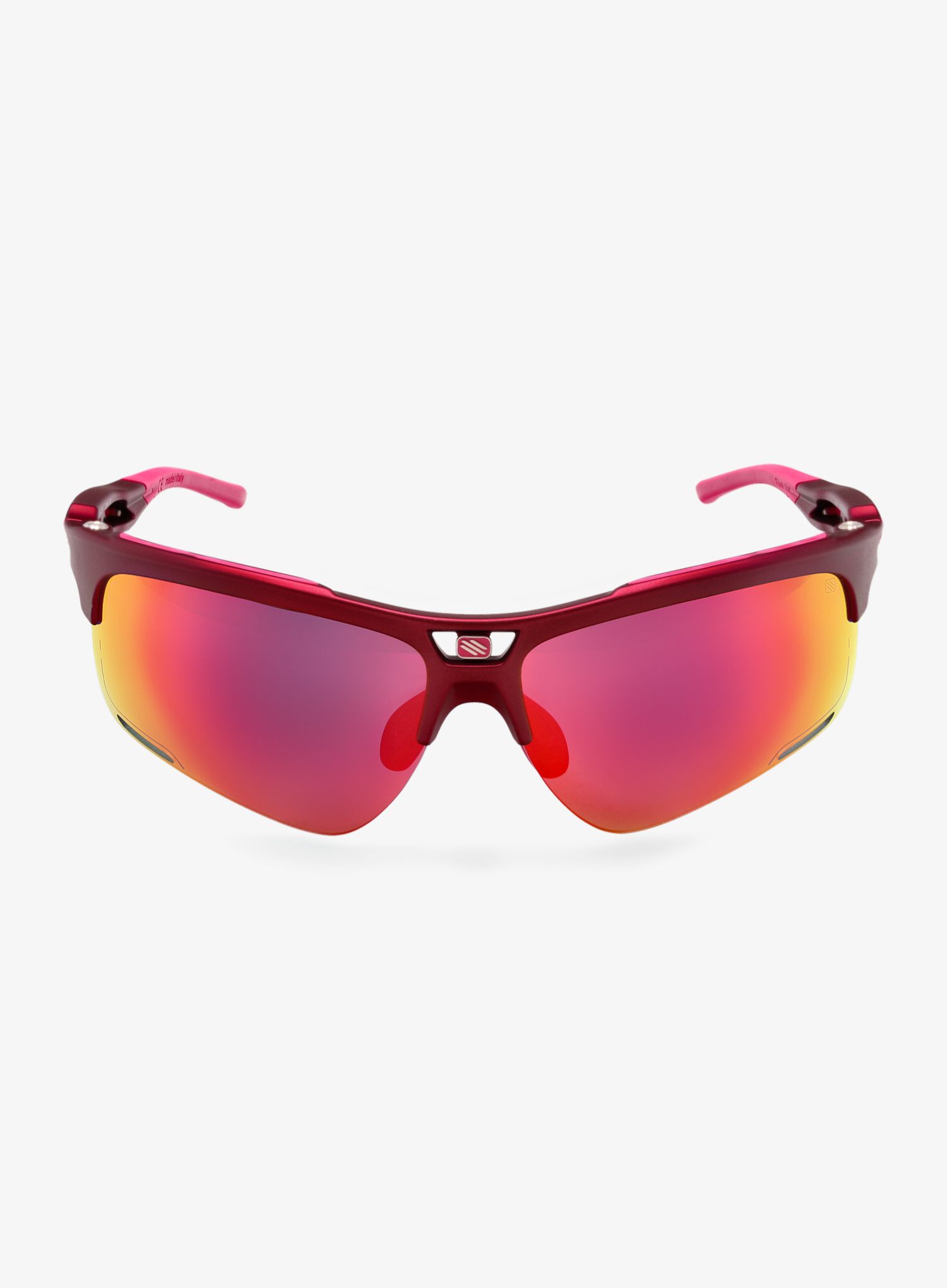 Cyklistické okuliare Rudy Project Keyblade - matte merlot/multilaser red