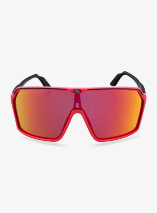 Cyklistické okuliare Rudy Project Spinshield - pink fluo/blk mat/multila red
