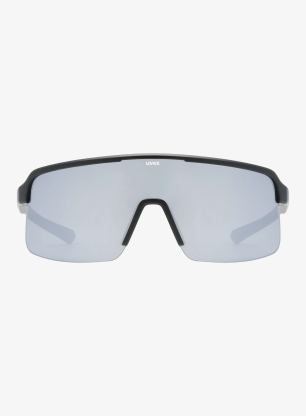 Cyklistické okuliare Uvex Dyrt - black matt/mir.silver