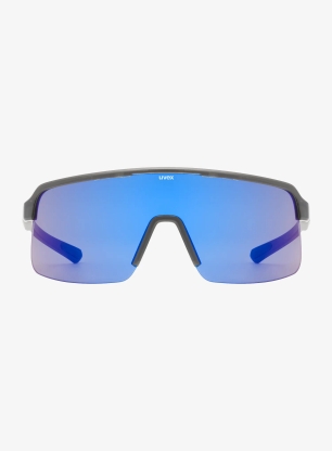 Cyklistické okuliare Uvex Dyrt - smoke matt/mir.blue