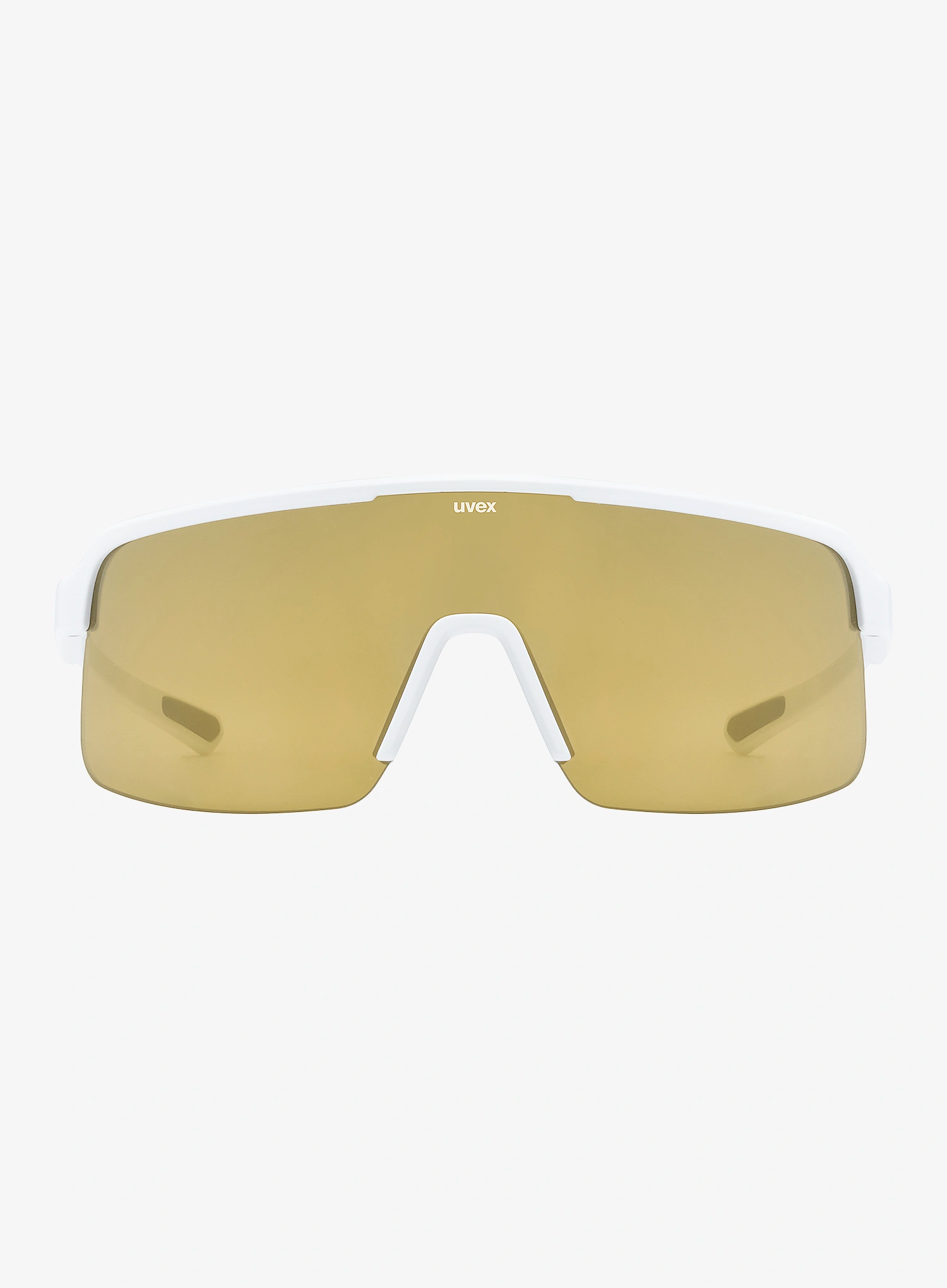 Cyklistické okuliare Uvex Dyrt - white matt/mir.gold