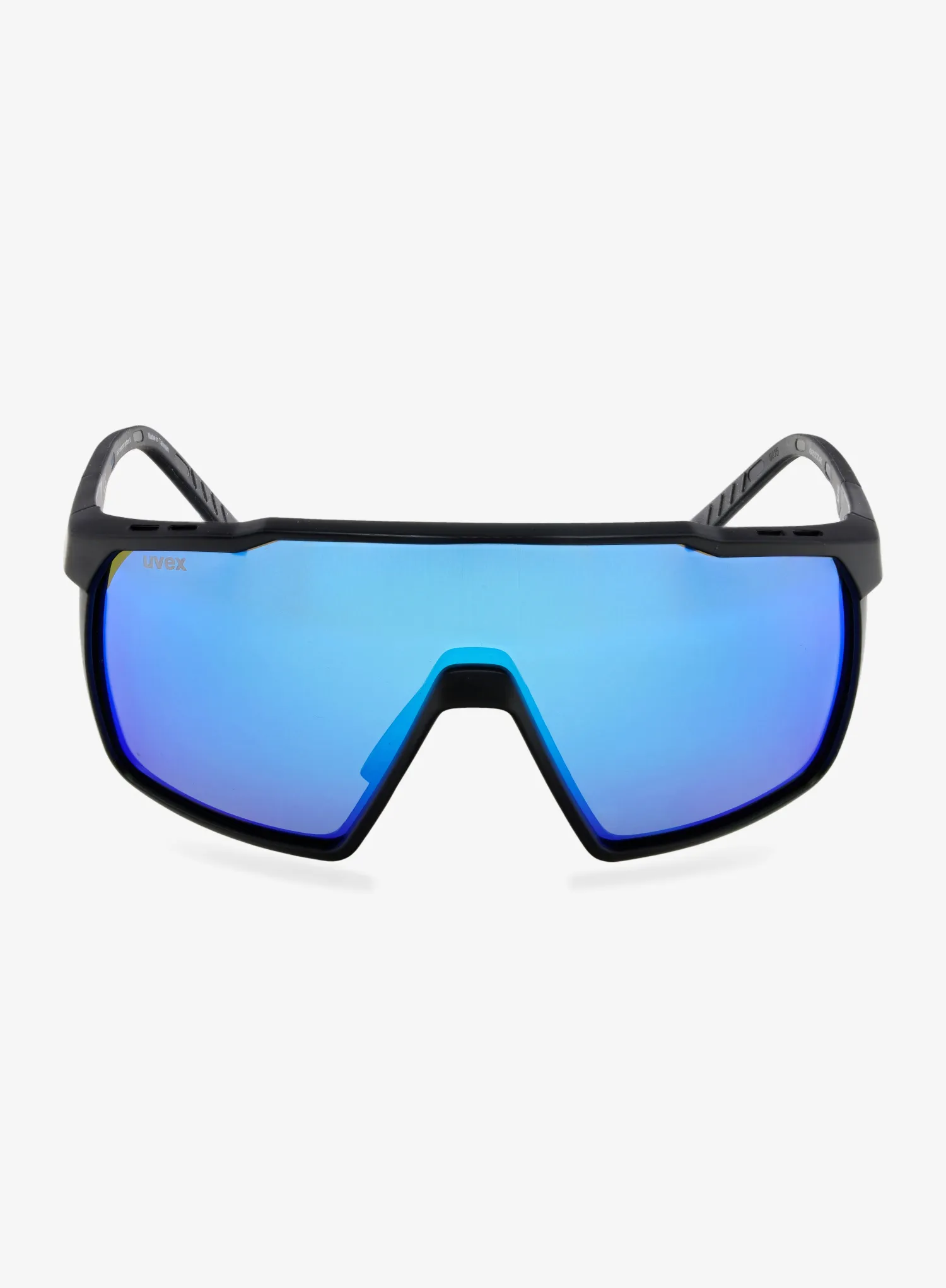 Cyklistické okuliare Uvex MTN Perform S - black matt/mir.blue