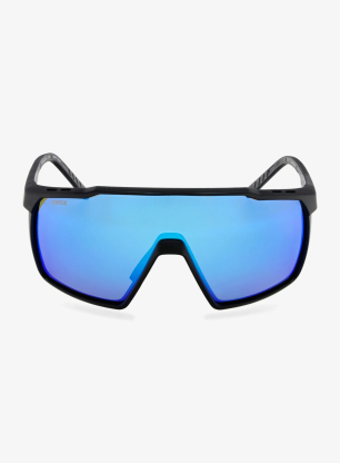 Cyklistické okuliare Uvex MTN Perform S - black matt/mir.blue
