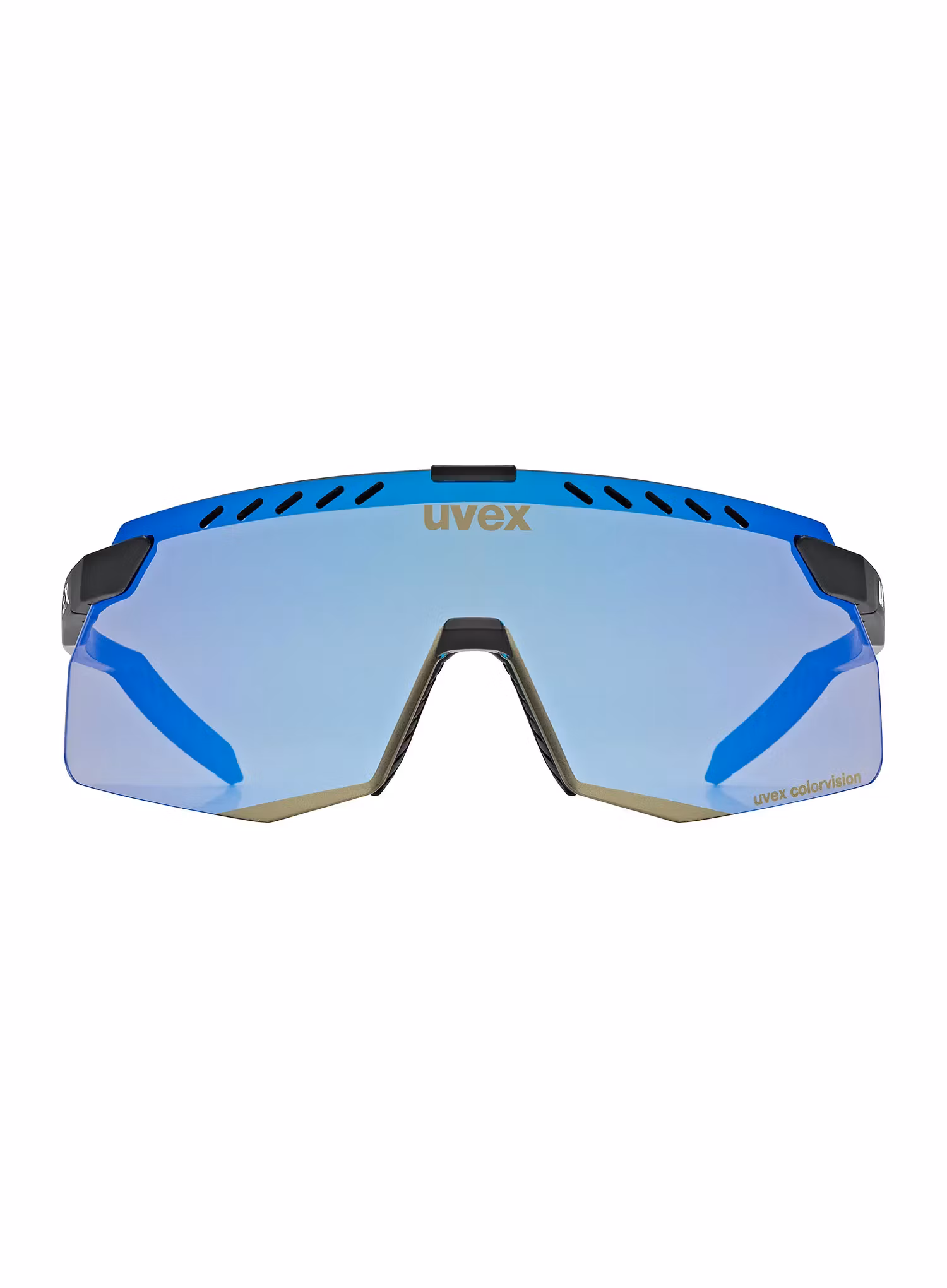 Cyklistické okuliare Uvex Pace Stage S CV - black matt/mirror blue