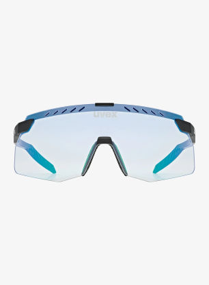 Cyklistické okuliare Uvex Pace Stage S V - black matt/mirror blue