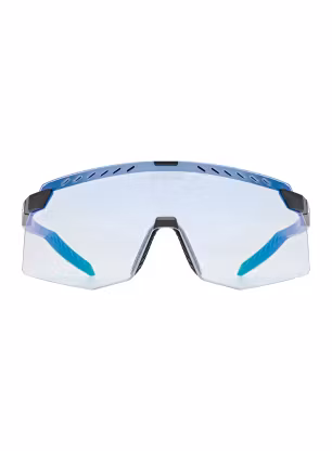 Cyklistické okuliare Uvex Pace Stage V - black matt/mirror blue