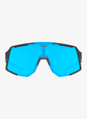 Cyklistické okuliare Uvex Sequenze - black matt/mir.blue