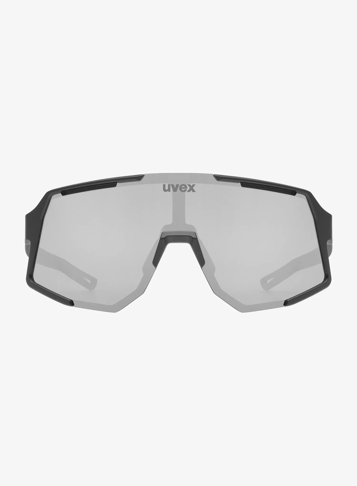 Cyklistické okuliare Uvex Sequenze - black matt/mir.silver