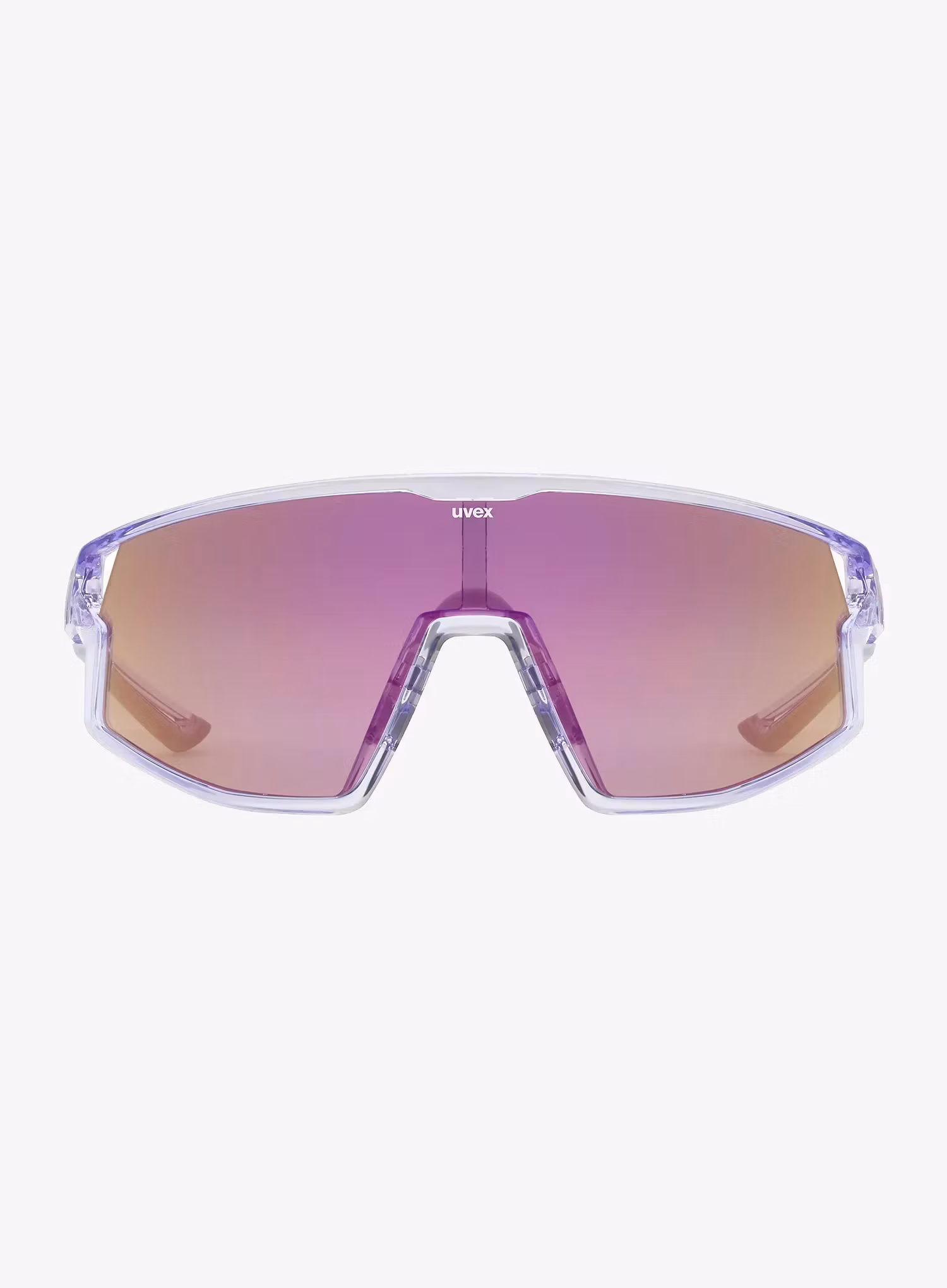 Cyklistické okuliare Uvex Skyryse - clear purple/lavender
