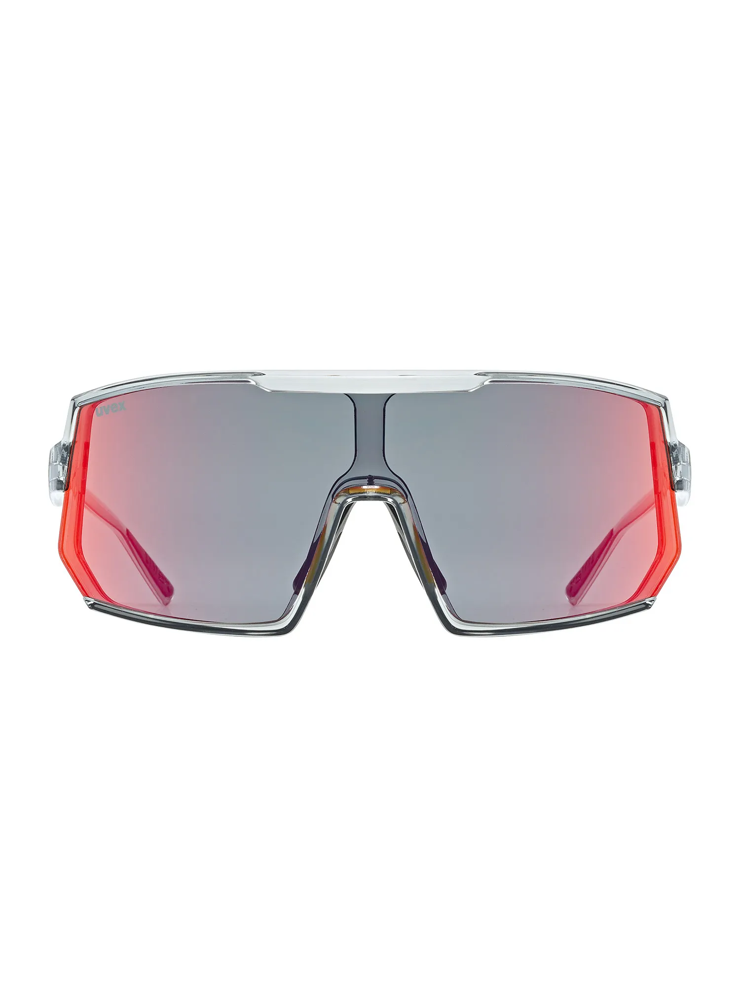 Cyklistické okuliare Uvex Sportstyle 235 - smoke transparent/mirror red