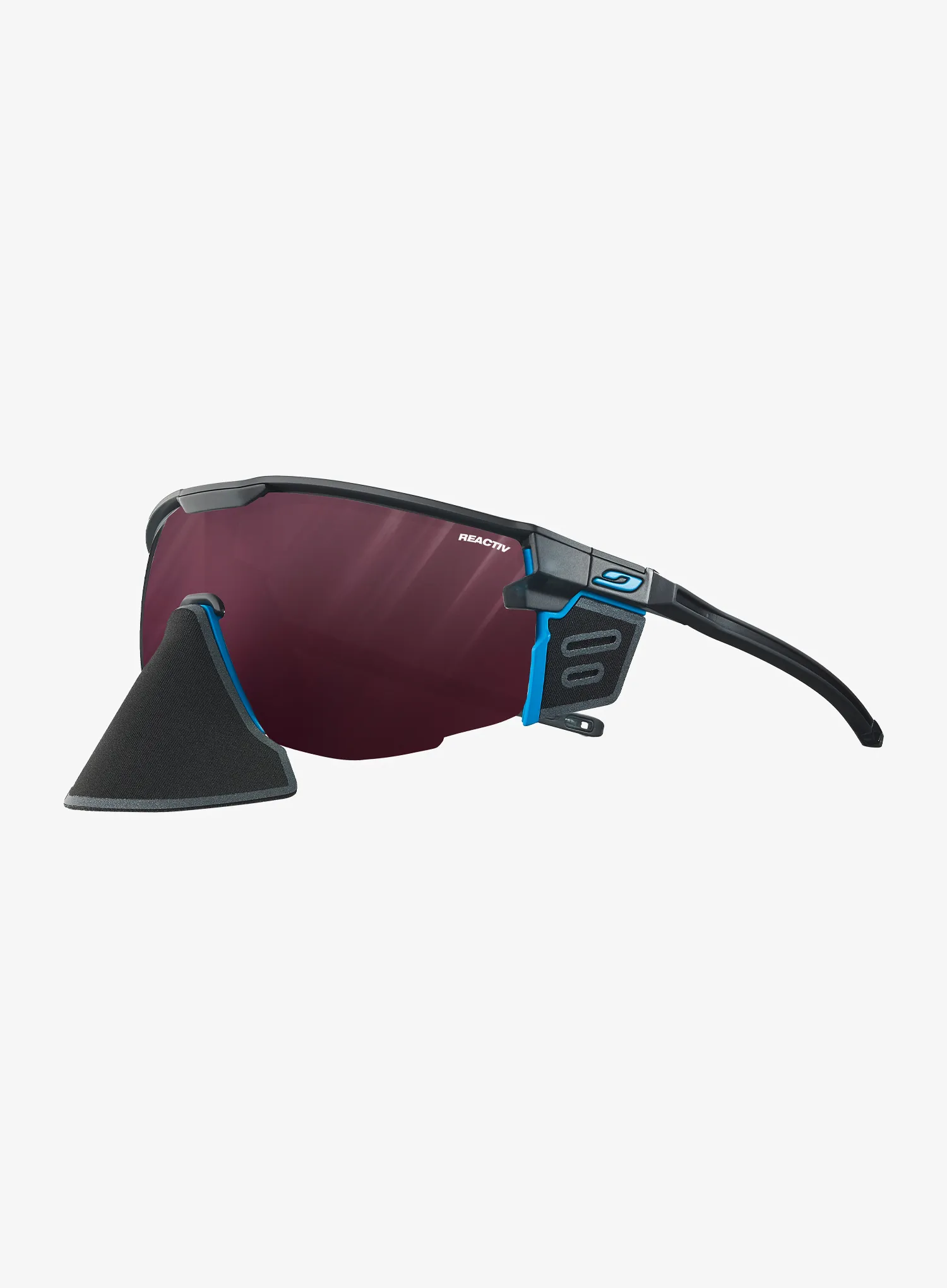 Okuliare na hôry Julbo Ultimate Cover - REACTIV 0-4 HC - black/blue/blue