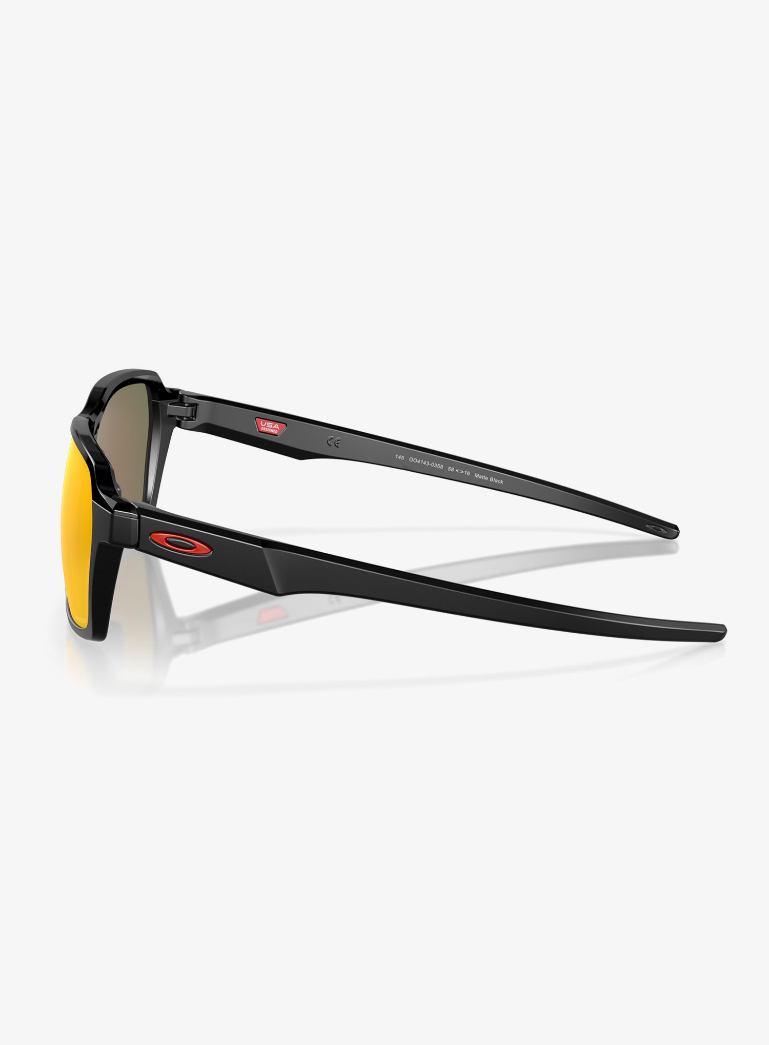 Slnečné okuliare Oakley Parlay - matt black/prizm ruby