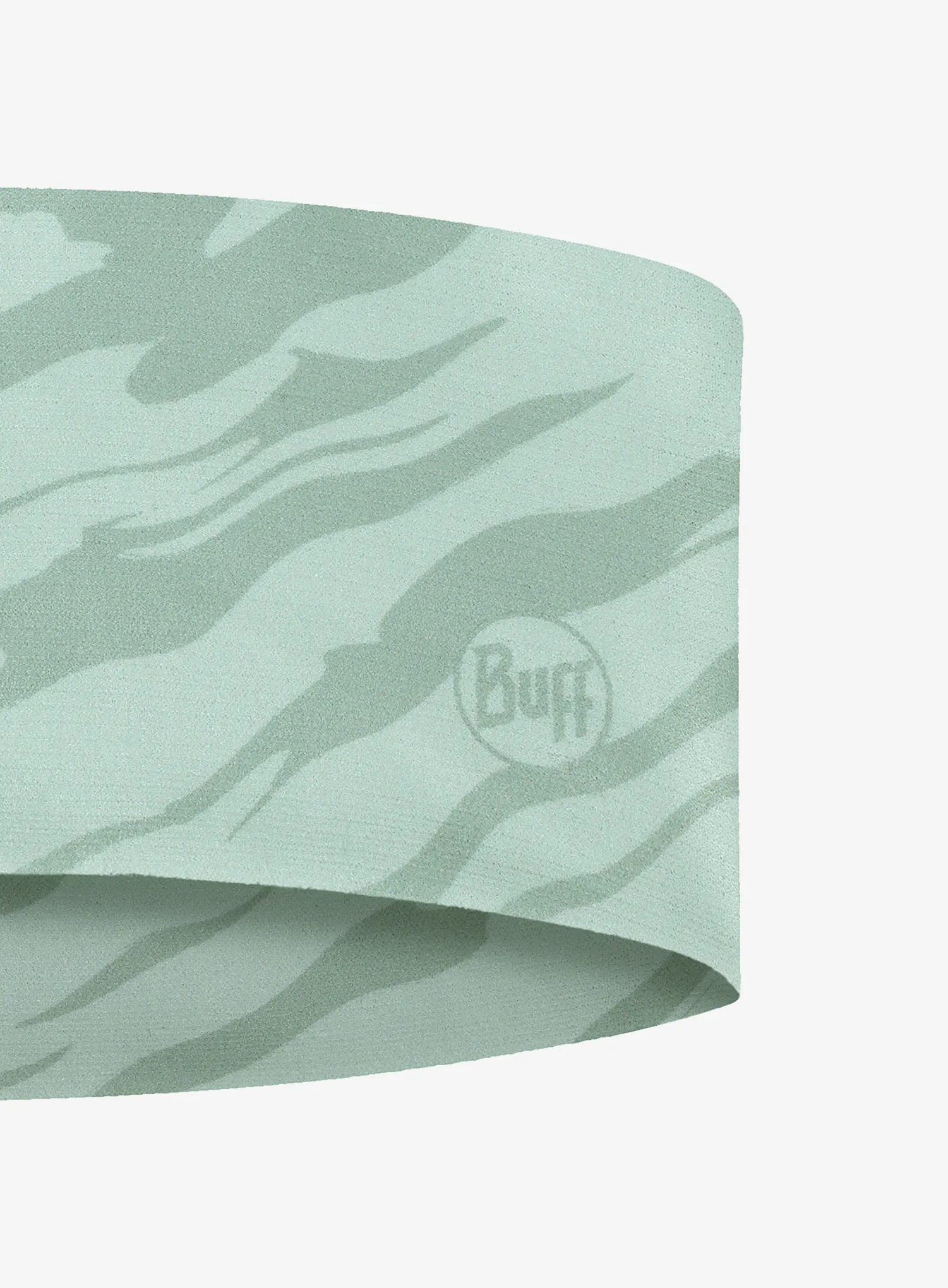 Čelenka Buff Coolnet UV Wide Headband - aces seagrove green