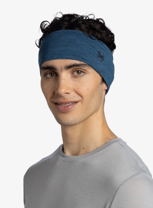 Čelenka Buff Merino Lightweight Headband - multistripes tempest