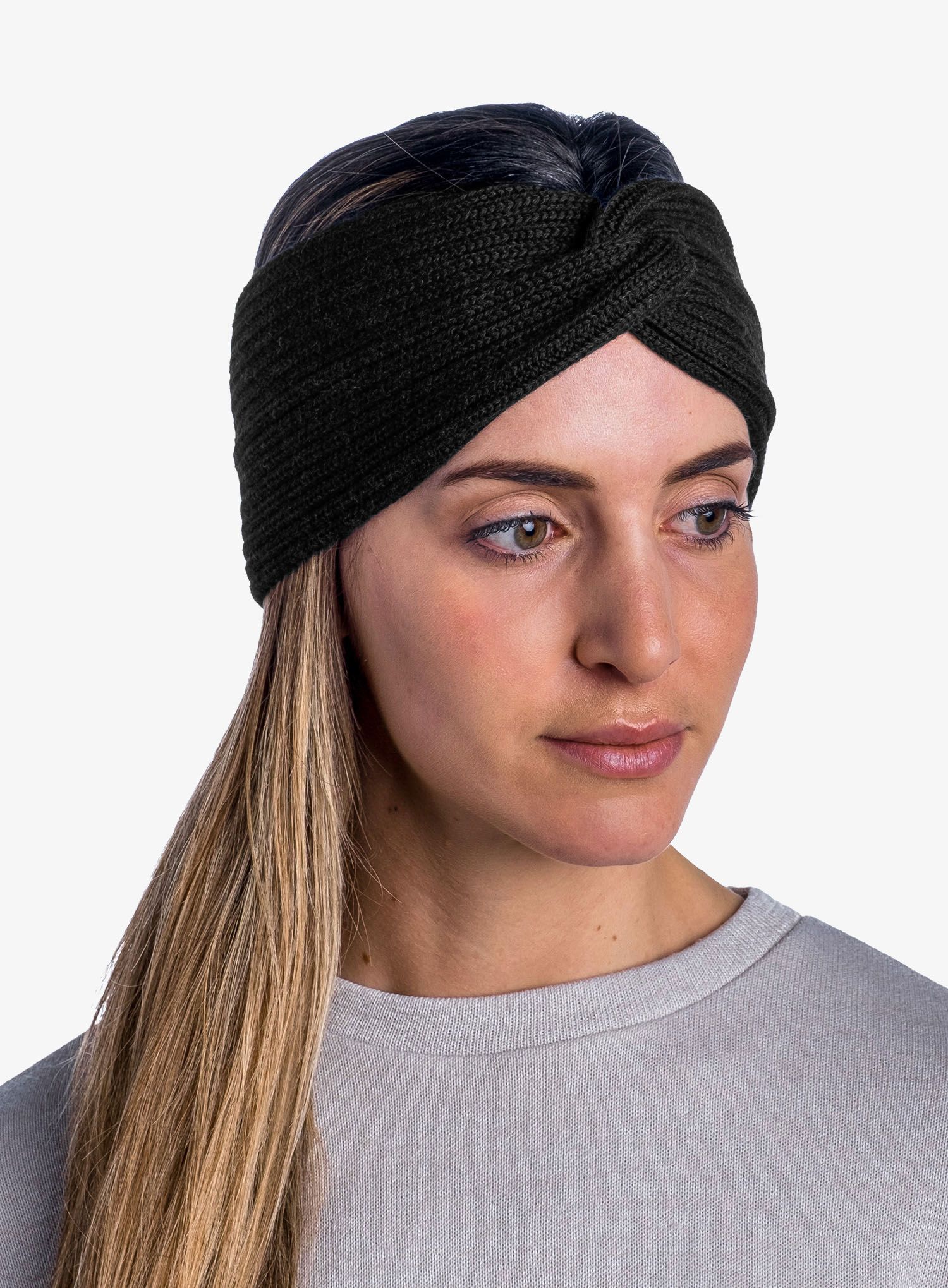 Dámska čelenka Buff Knitted Headband Norval - graphite