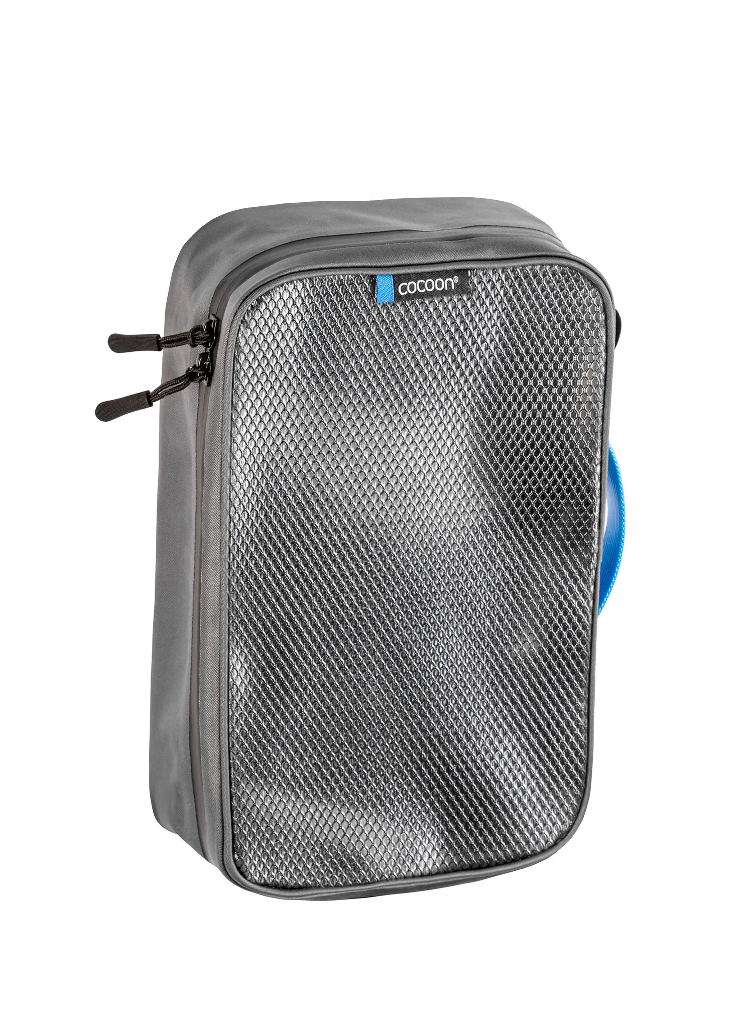 Cestovný organizér Cocoon Packing Cube - Laminated Net Top M - grey/black