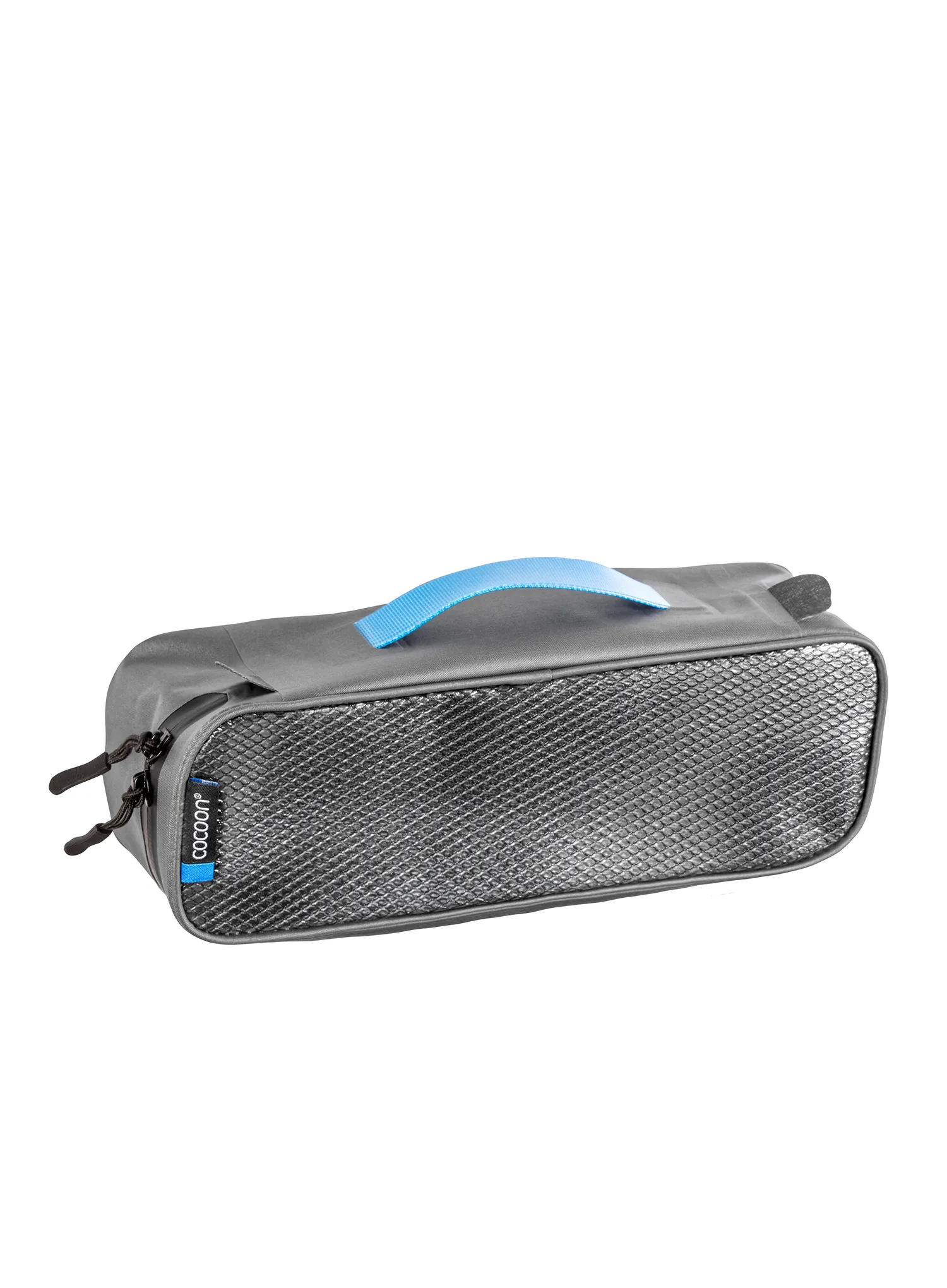 Cestovný organizér Cocoon Packing Cube - Laminated Net Top S - grey/black