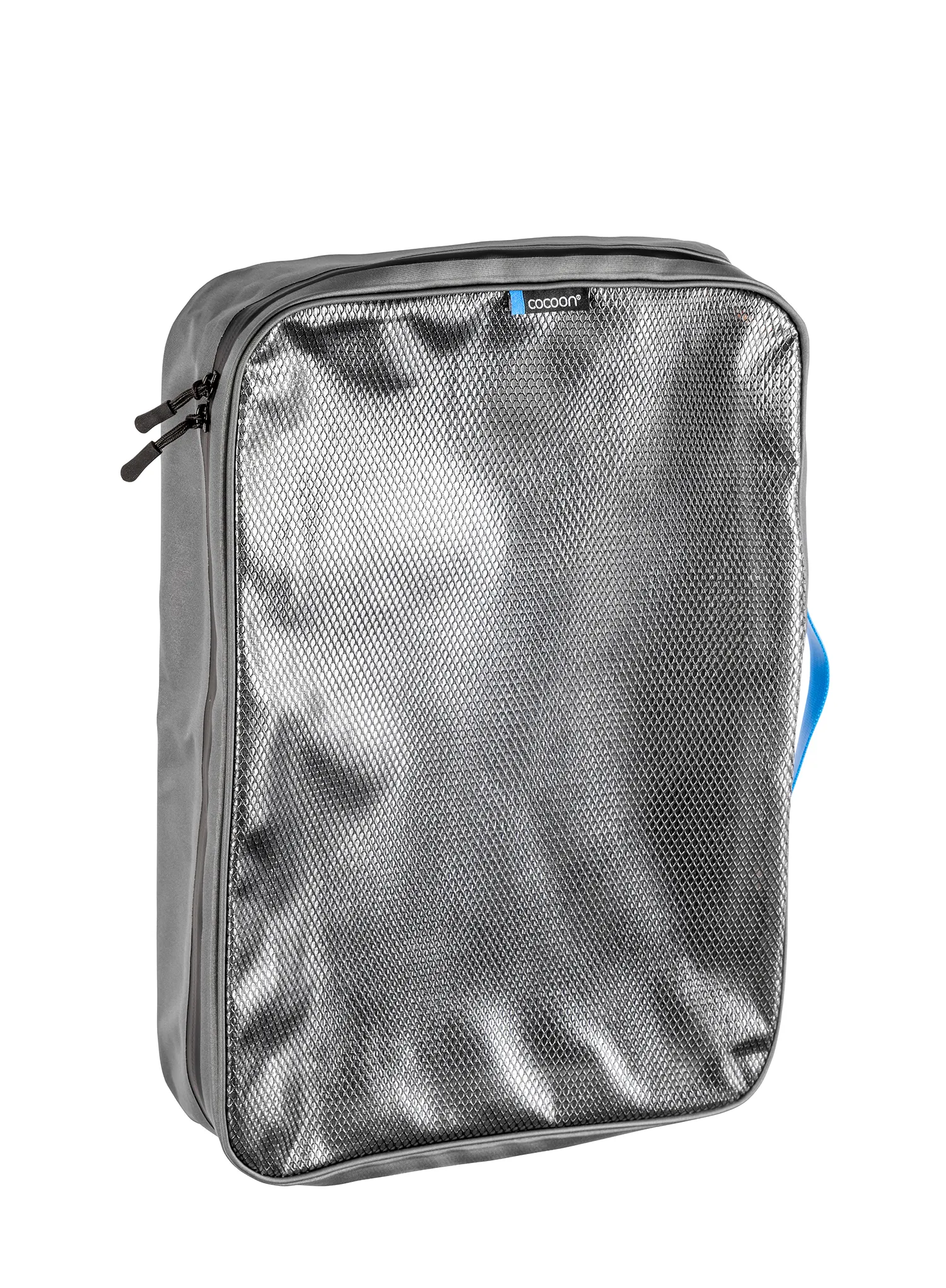 Cestovný organizér Cocoon Packing Cube - Laminated Net Top XL - grey/black