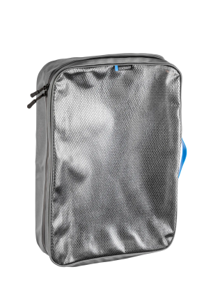 Cestovný organizér Cocoon Packing Cube - Laminated Net Top XL - grey/black