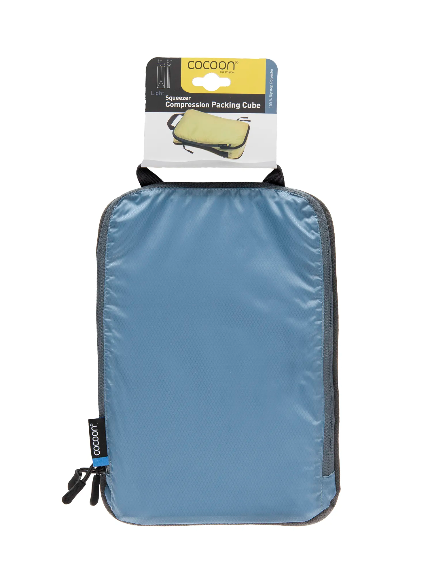Cestovný organizér Cocoon Squeezer Compression Packing Cube Light L - ash blue