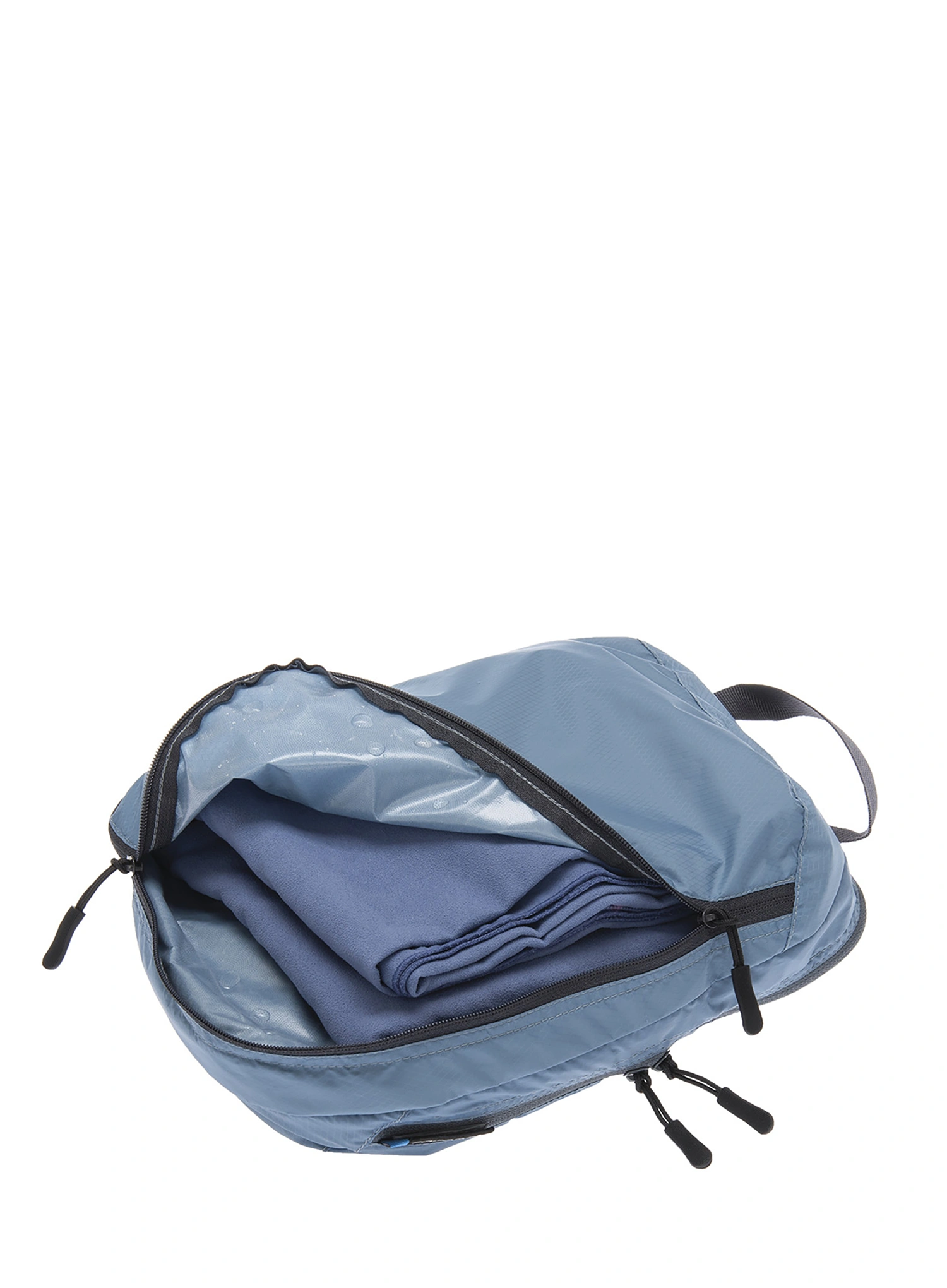Cestovný organizér Cocoon Two-in-One Separated Packing Cube Light L - ash blue