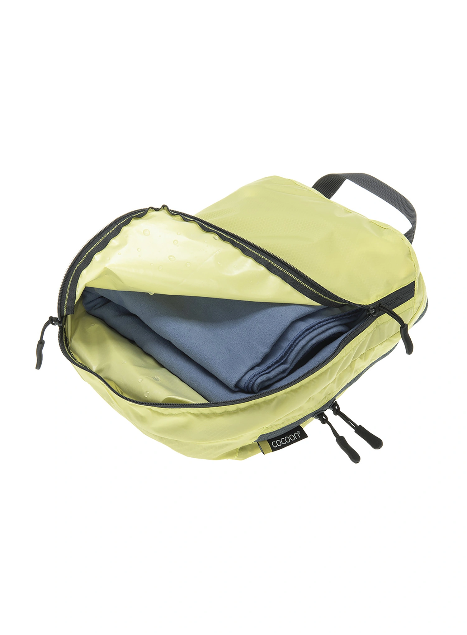 Cestovný organizér Cocoon Two-in-One Separated Packing Cube Light M - wild lime