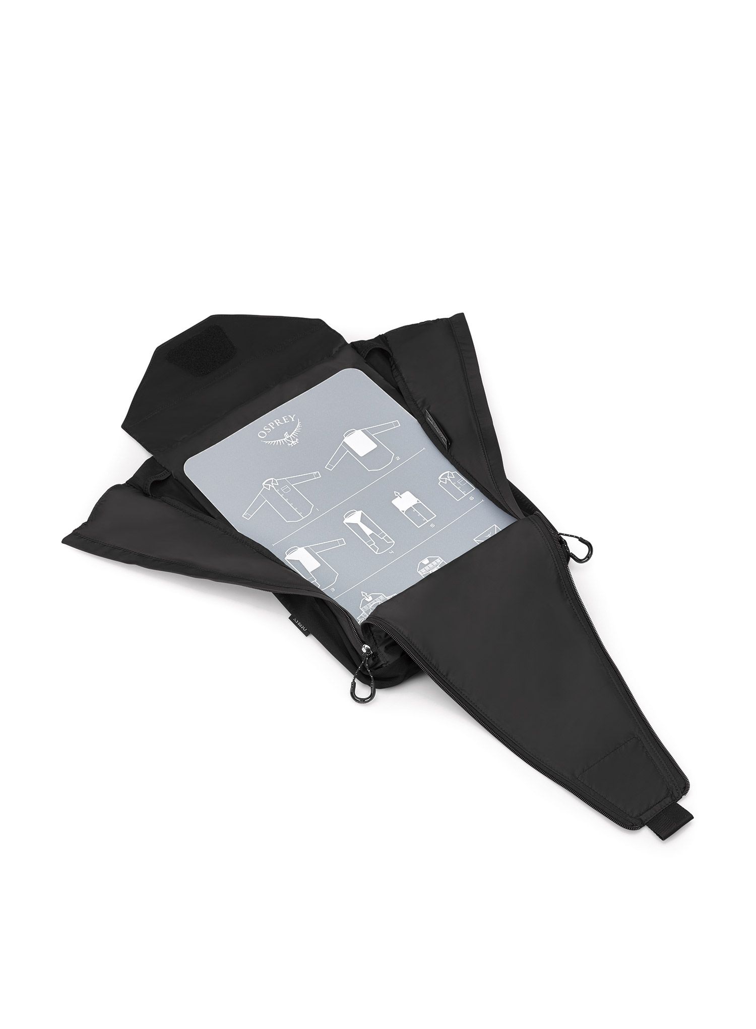 Cestovný organizér Osprey Ultralight Garment Folder - black